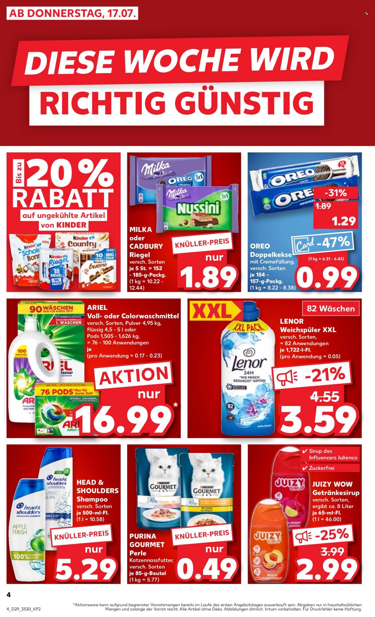 Kaufland Prospekte  - 17.07.2025 - 23.07.2025. Seite 4