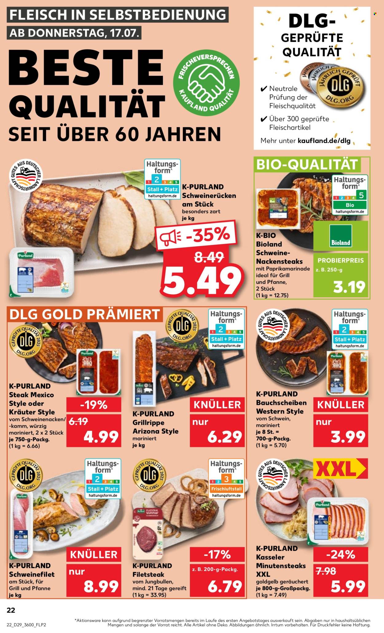 Kaufland Prospekte  - 17.07.2025 - 23.07.2025. Seite 22