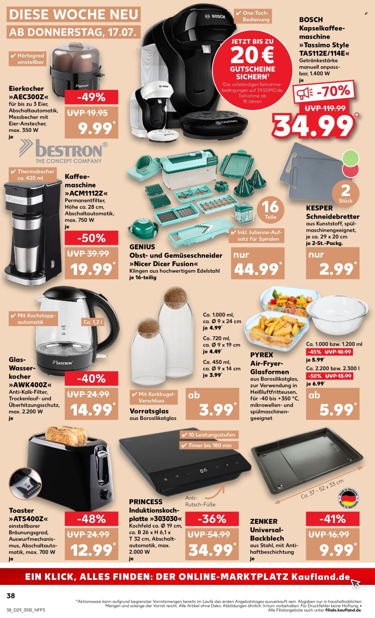 Kaufland Prospekte  - 17.07.2025 - 23.07.2025. Seite 38