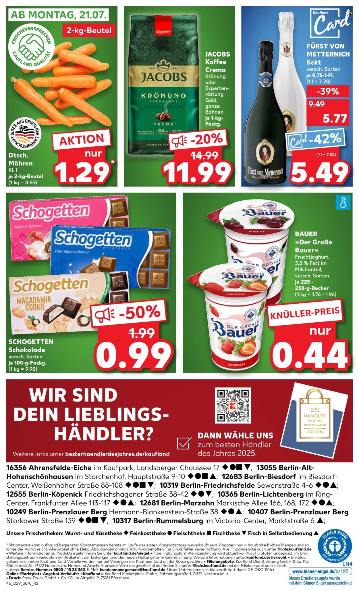 Kaufland Prospekte  - 17.07.2025 - 23.07.2025. Seite 46
