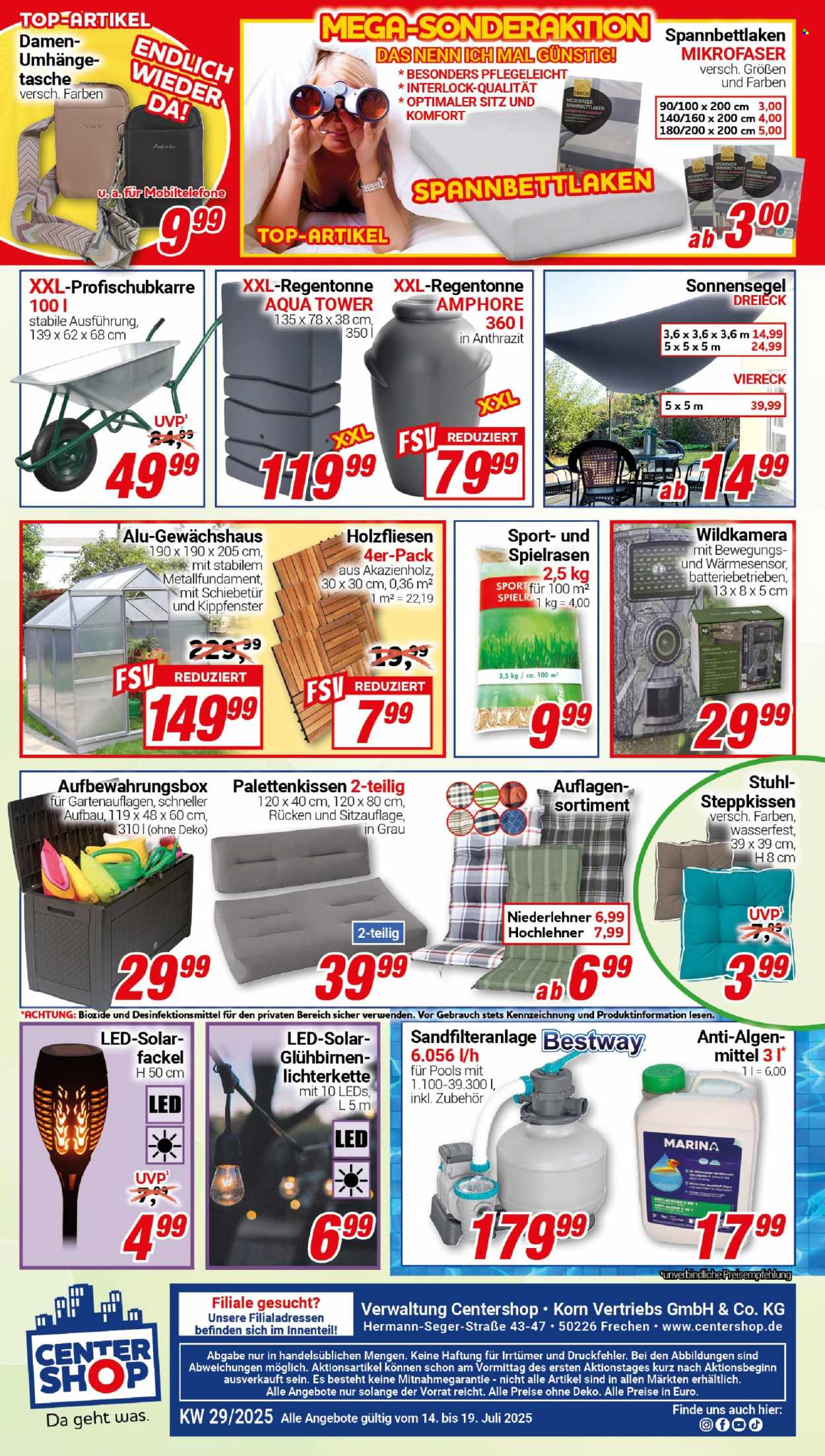CENTERSHOP Prospekte  - 14.07.2025 - 19.07.2025. Seite 20