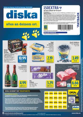 Prospekte Diska - 14.07.2025 - 19.07.2025.
