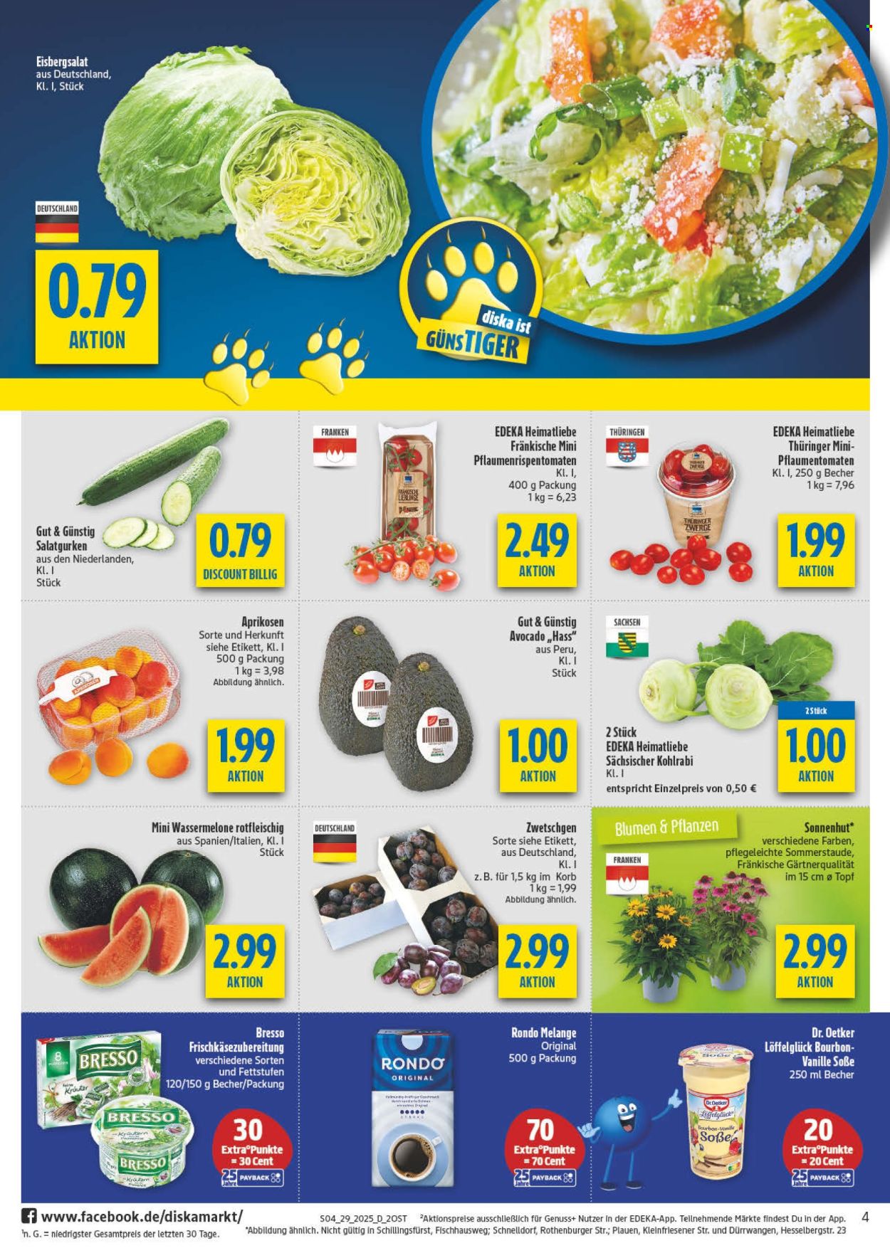 Diska Prospekte  - 14.07.2025 - 19.07.2025. Seite 4