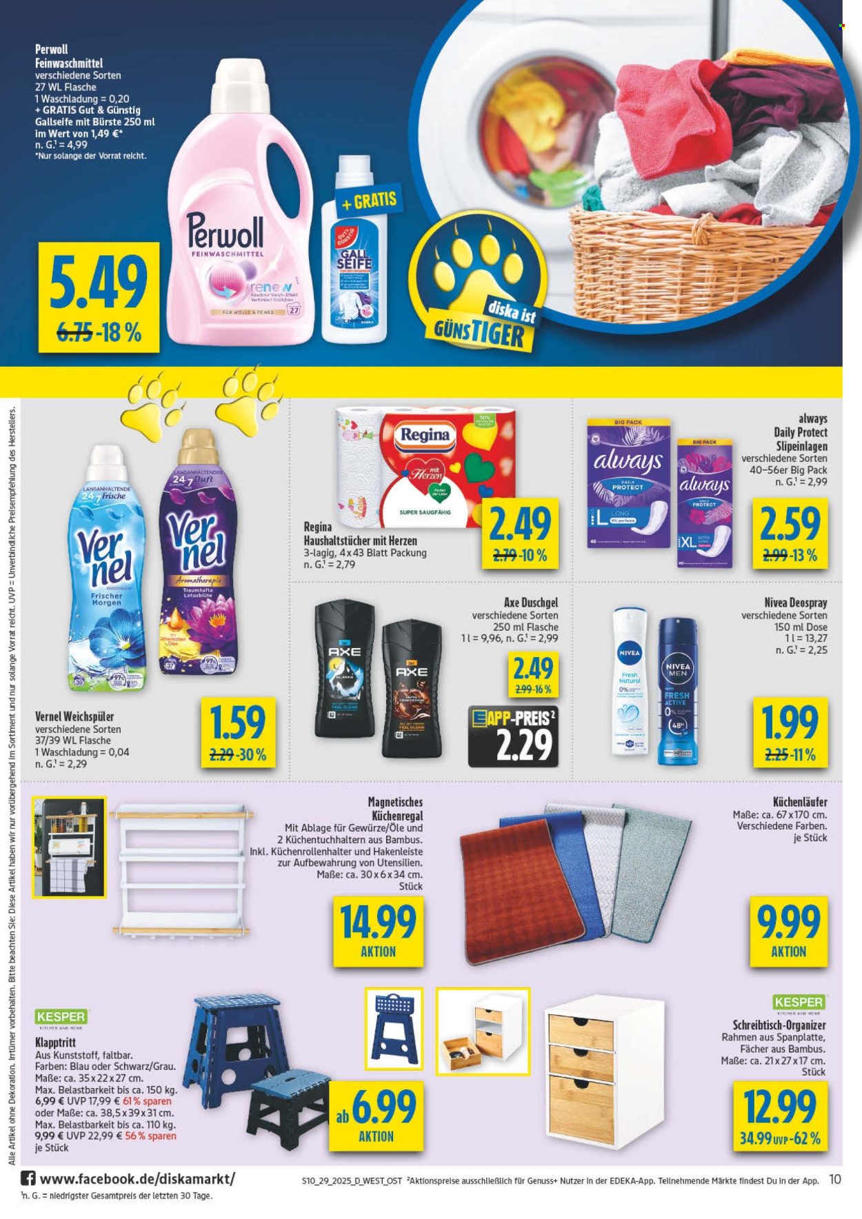 Diska Prospekte  - 14.07.2025 - 19.07.2025. Seite 10