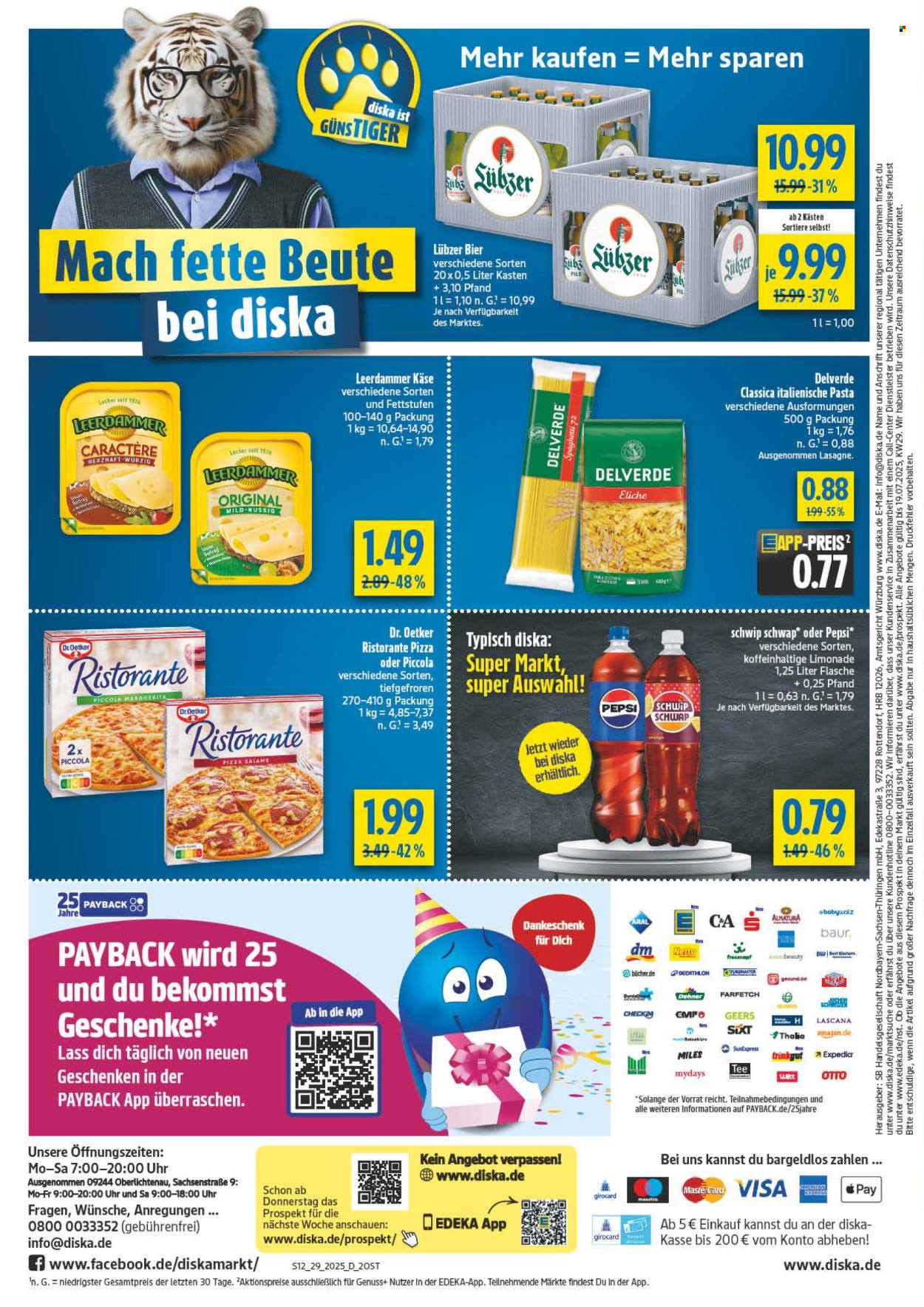 Diska Prospekte  - 14.07.2025 - 19.07.2025. Seite 12