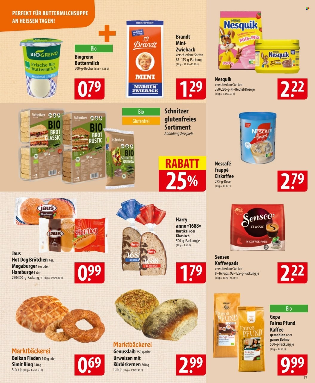 famila Prospekte  - 14.07.2025 - 19.07.2025. Seite 13