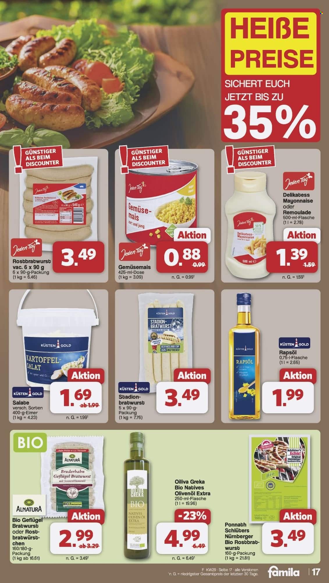 famila Prospekte  - 14.07.2025 - 19.07.2025. Seite 17