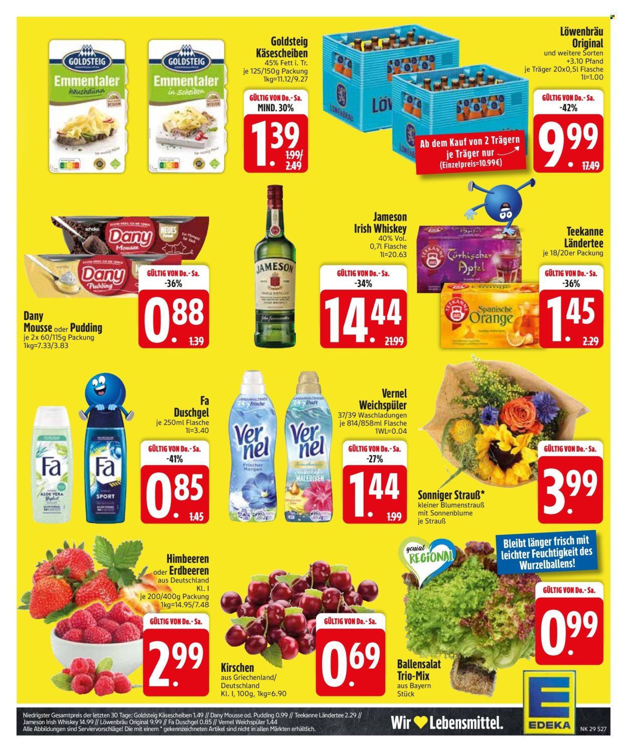 Edeka Prospekte  - 14.07.2025 - 19.07.2025. Seite 27