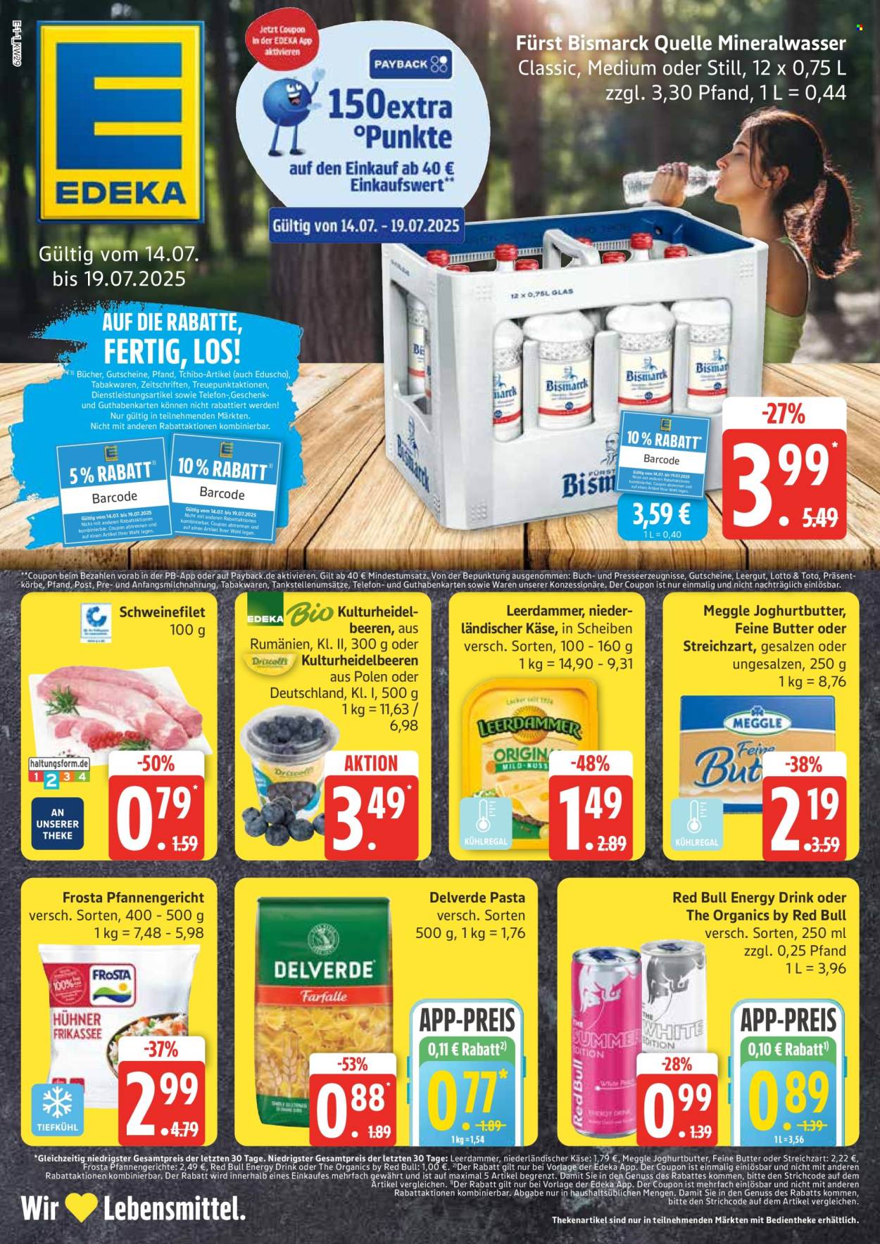 Edeka Prospekte  - 14.07.2025 - 19.07.2025. Seite 1