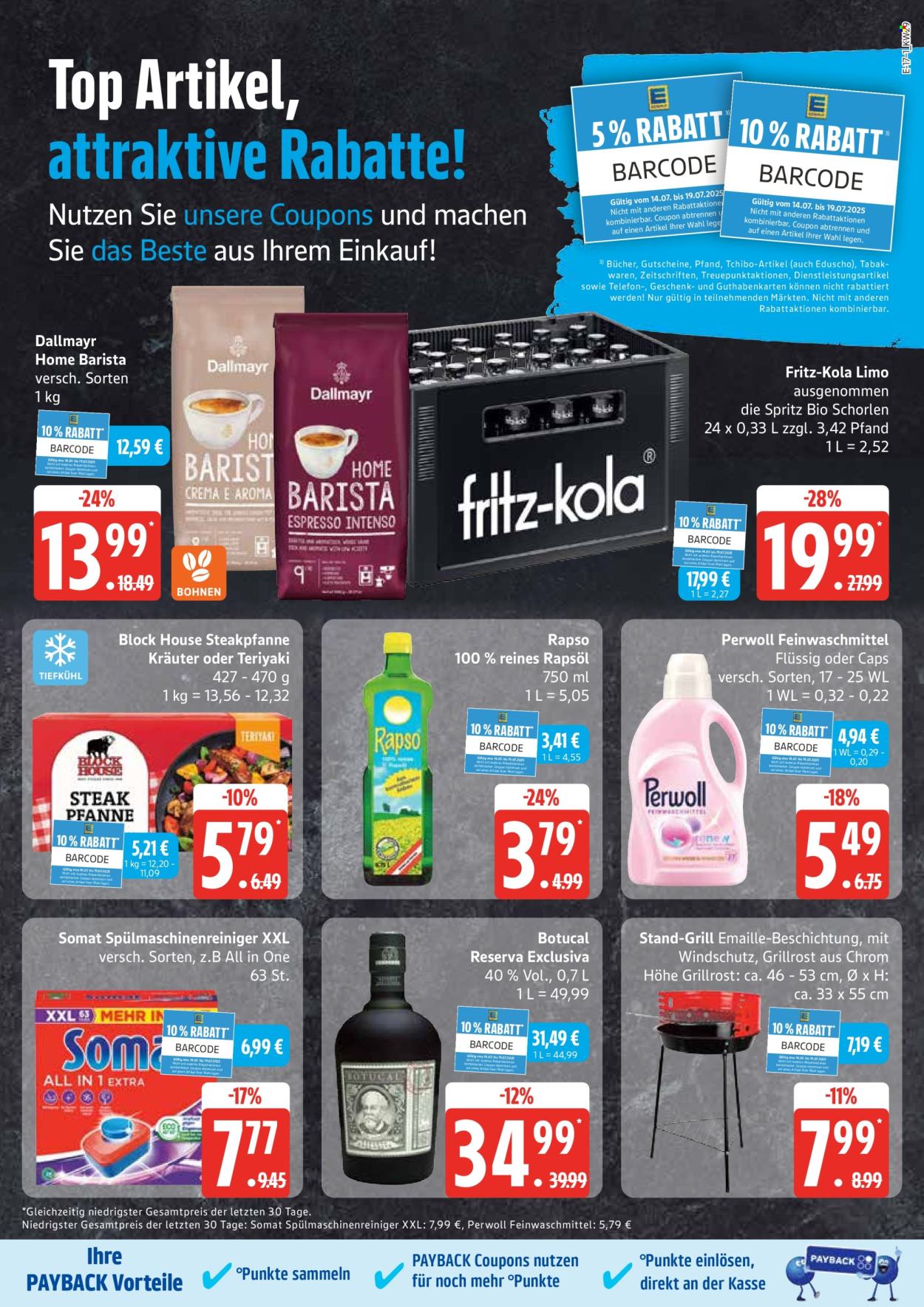 Edeka Prospekte  - 14.07.2025 - 19.07.2025. Seite 17