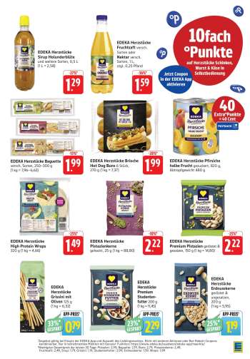 thumbnail - EDEKA Herzstücke Sirup Holunderblüte