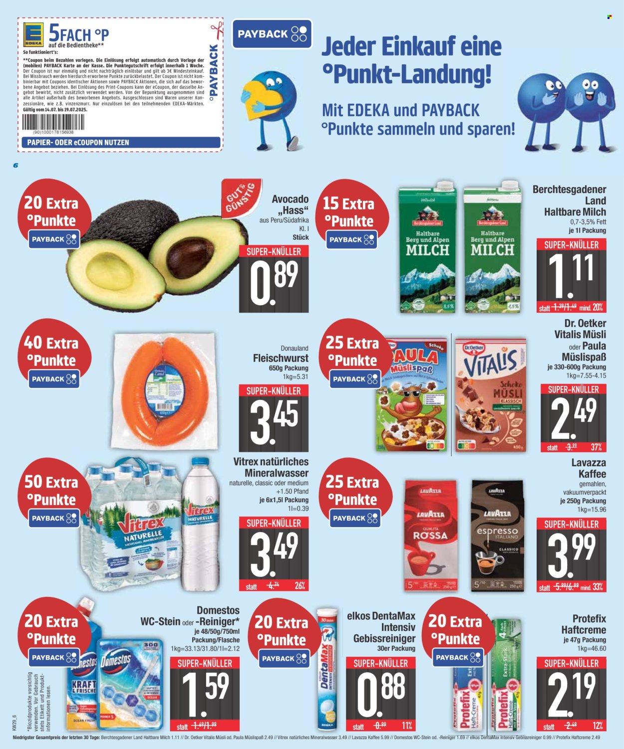 Edeka Prospekte  - 14.07.2025 - 19.07.2025. Seite 6
