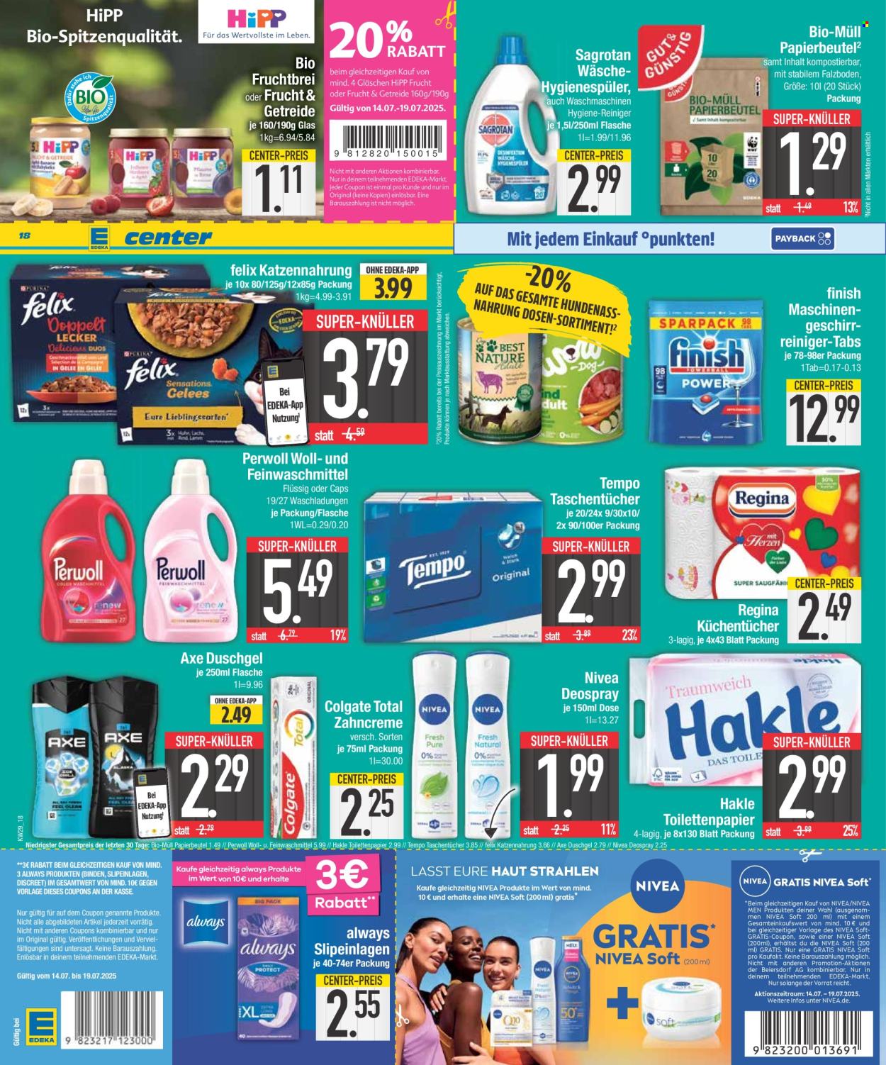 Edeka Prospekte  - 14.07.2025 - 19.07.2025. Seite 18