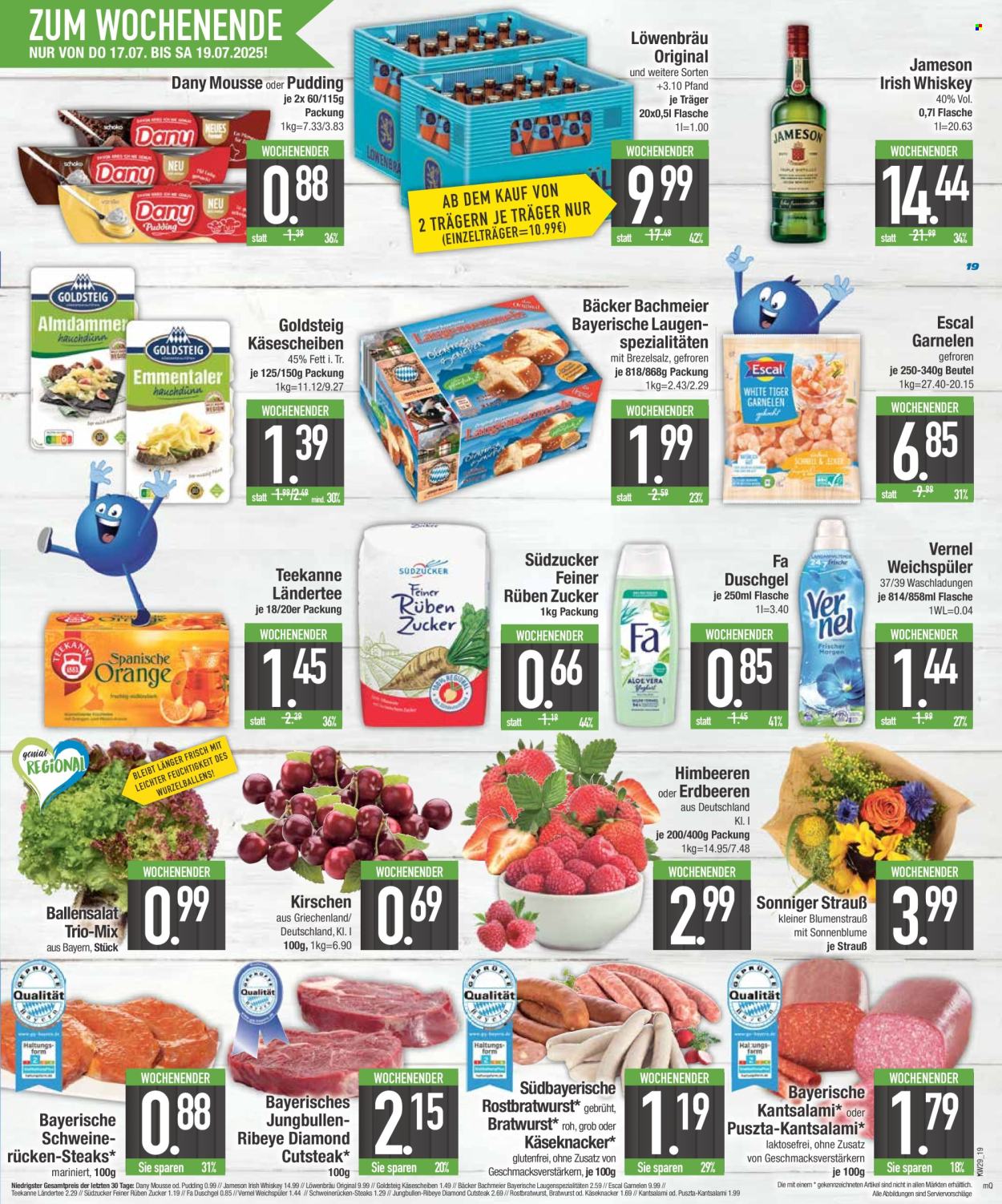 Edeka Prospekte  - 14.07.2025 - 19.07.2025. Seite 19