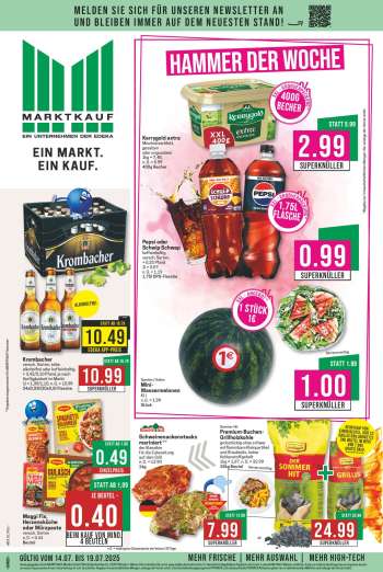 Prospekte Marktkauf - 14.07.2025 - 19.07.2025.