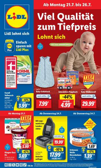 Prospekte Lidl - 21.07.2025 - 26.07.2025.