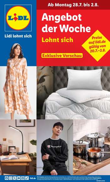 Prospekte Lidl - 28.07.2025 - 2.08.2025.