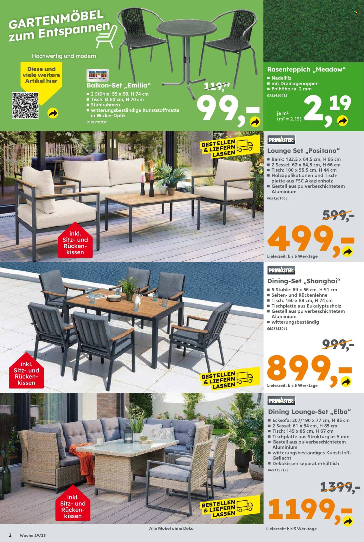 Globus Baumarkt Prospekte  - 14.07.2025 - 19.07.2025. Seite 2