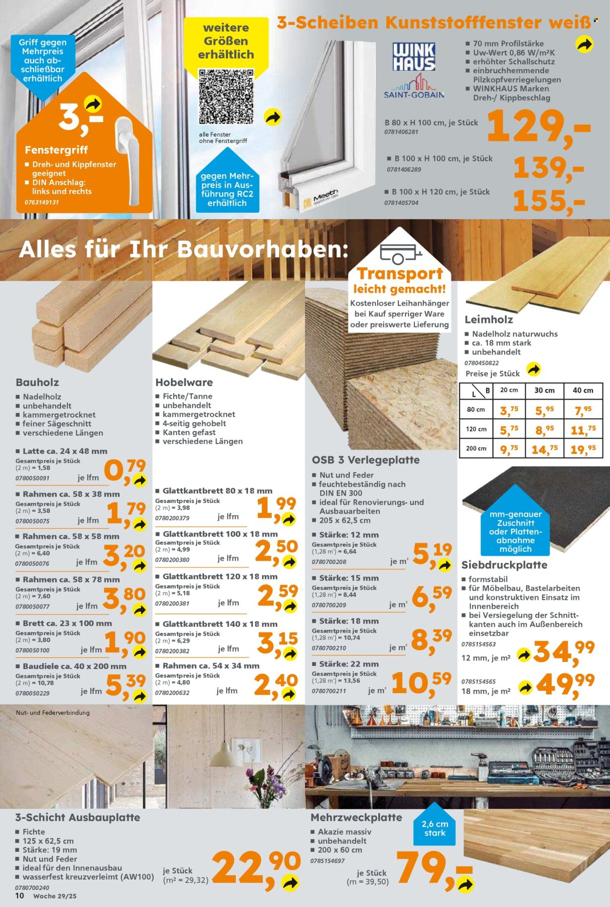 Globus Baumarkt Prospekte  - 14.07.2025 - 19.07.2025. Seite 10