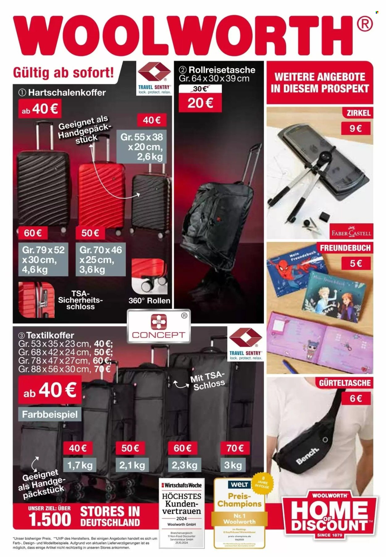 Woolworth Prospekte  - 11.07.2025 - 21.07.2025. Seite 1