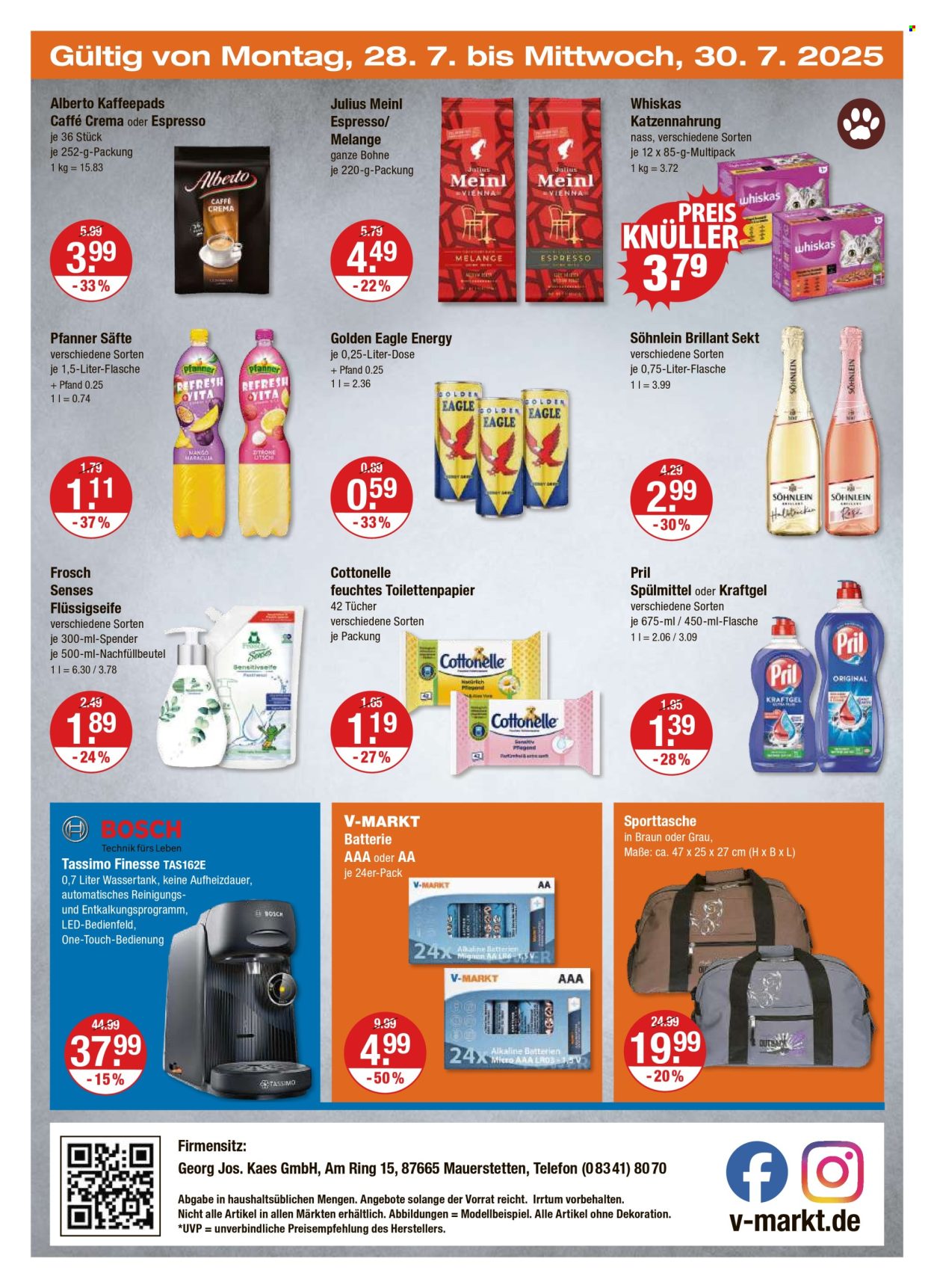 V-Markt Prospekte  - 24.07.2025 - 30.07.2025. Seite 20