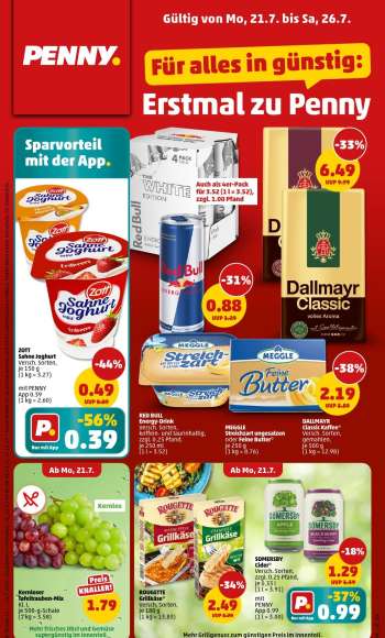 Prospekte Penny - 21.07.2025 - 26.07.2025.
