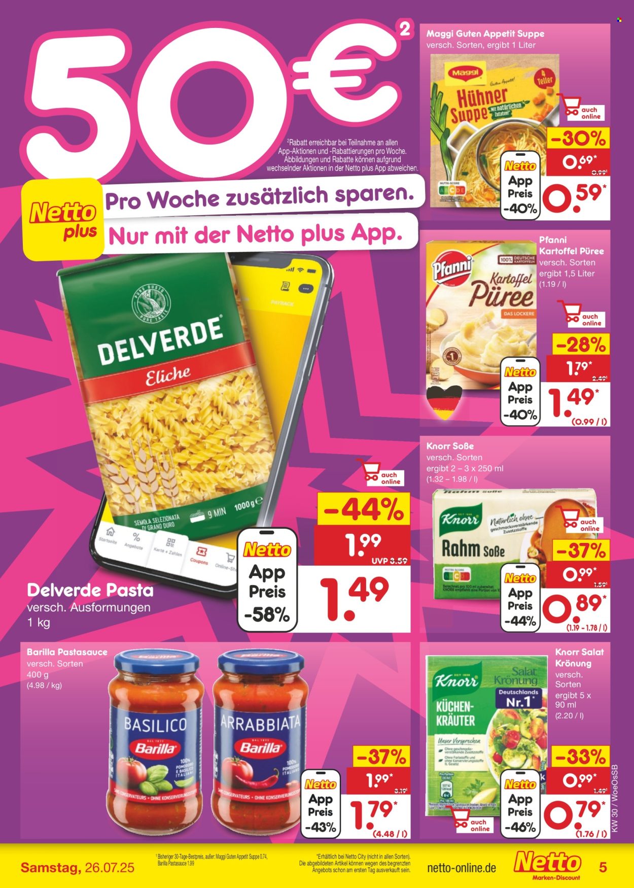 Netto Marken-Discount Prospekte  - 21.07.2025 - 26.07.2025. Seite 5