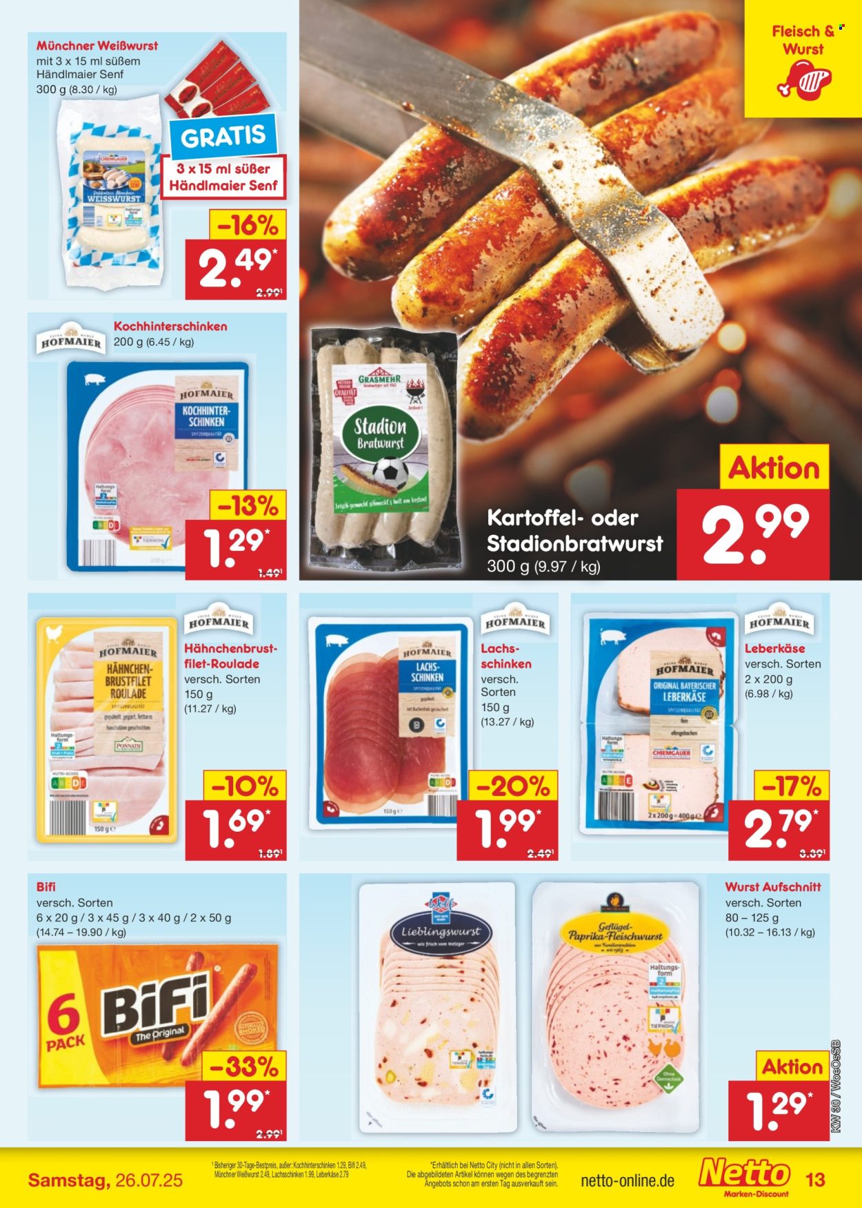 Netto Marken-Discount Prospekte  - 21.07.2025 - 26.07.2025. Seite 17