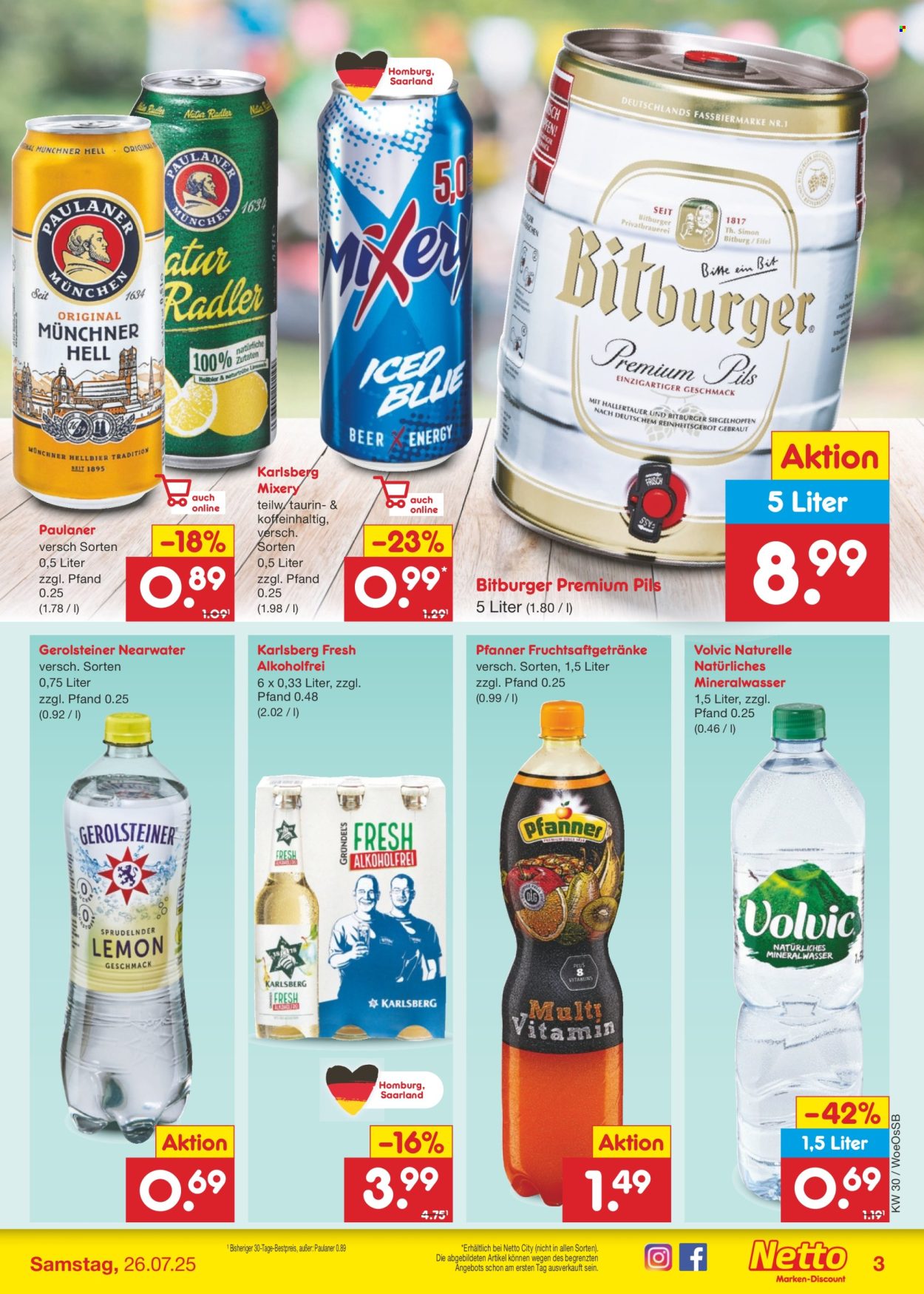 Netto Marken-Discount Prospekte  - 21.07.2025 - 26.07.2025. Seite 33