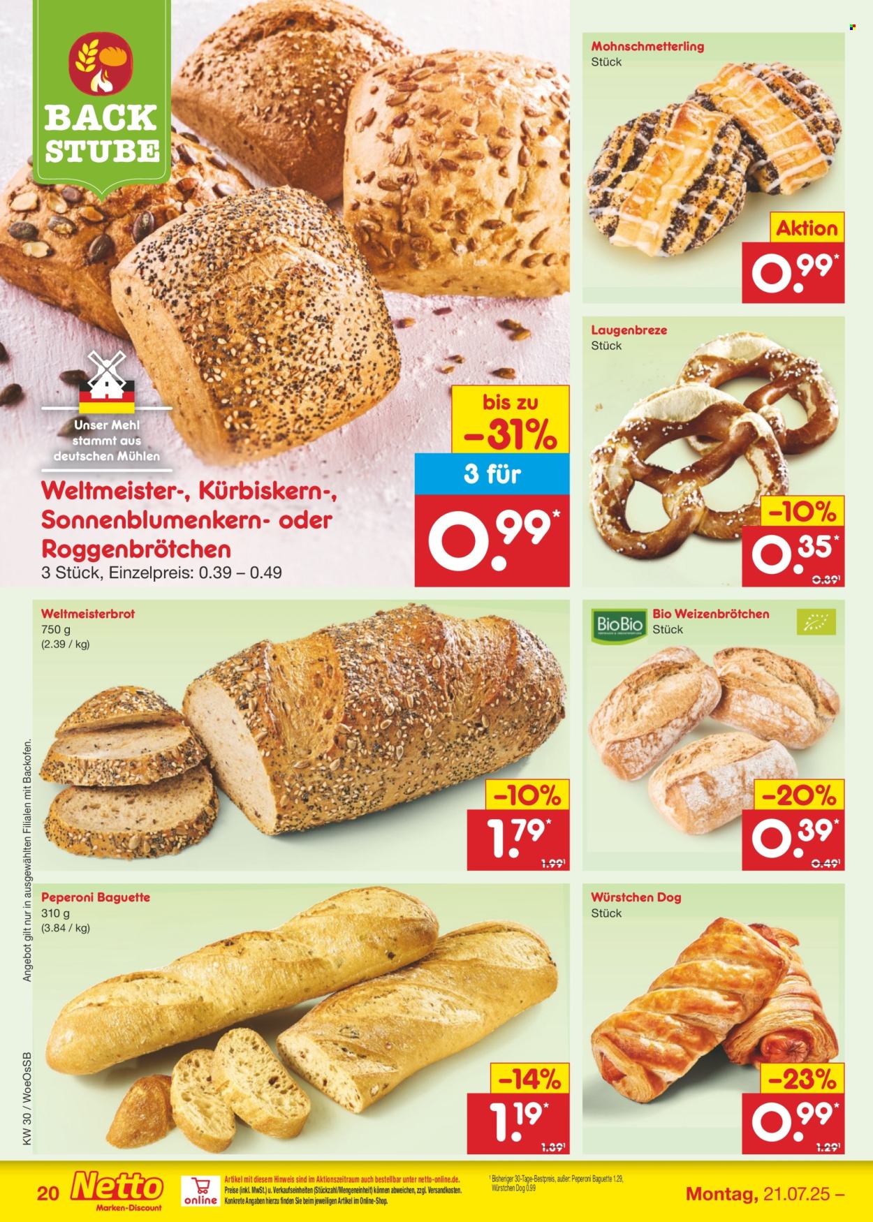Netto Marken-Discount Prospekte  - 21.07.2025 - 26.07.2025. Seite 34