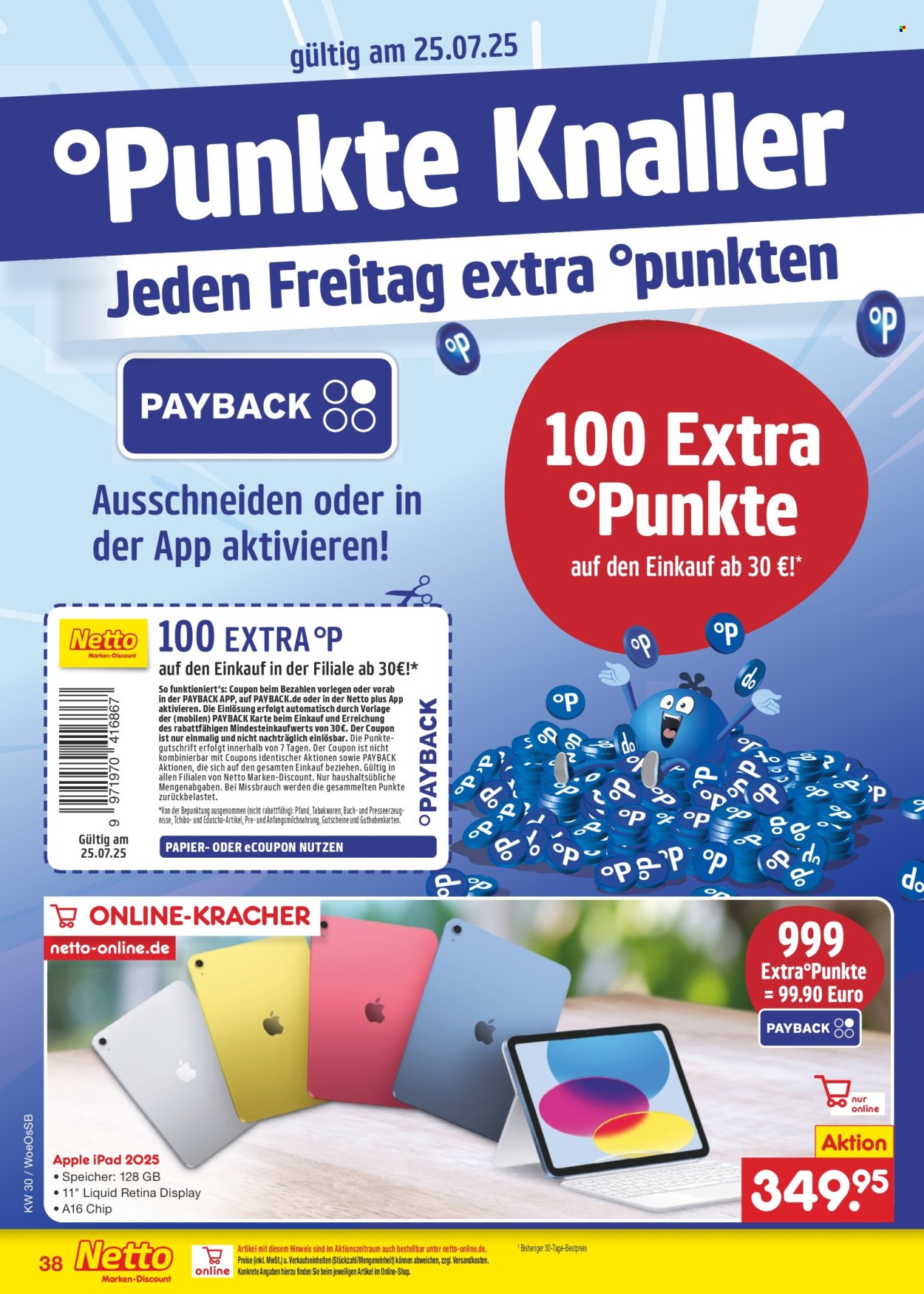 Netto Marken-Discount Prospekte  - 21.07.2025 - 26.07.2025. Seite 62