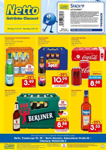 Prospekte Netto Marken-Discount - 21.07.2025 - 26.07.2025.