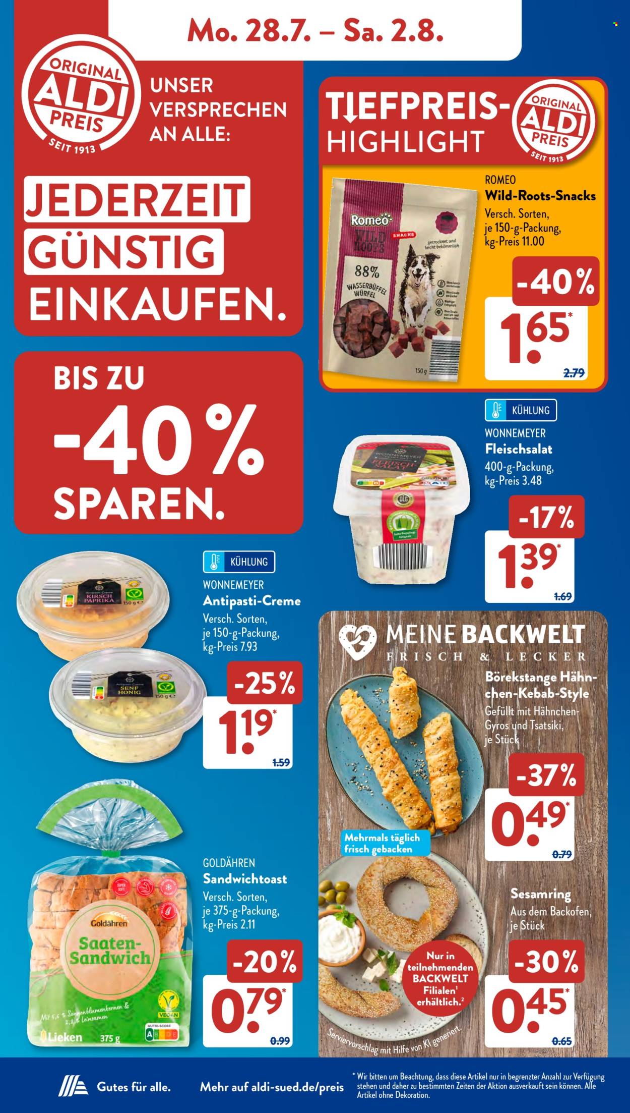 ALDI SÜD Prospekte  - 28.07.2025 - 2.08.2025. Seite 6