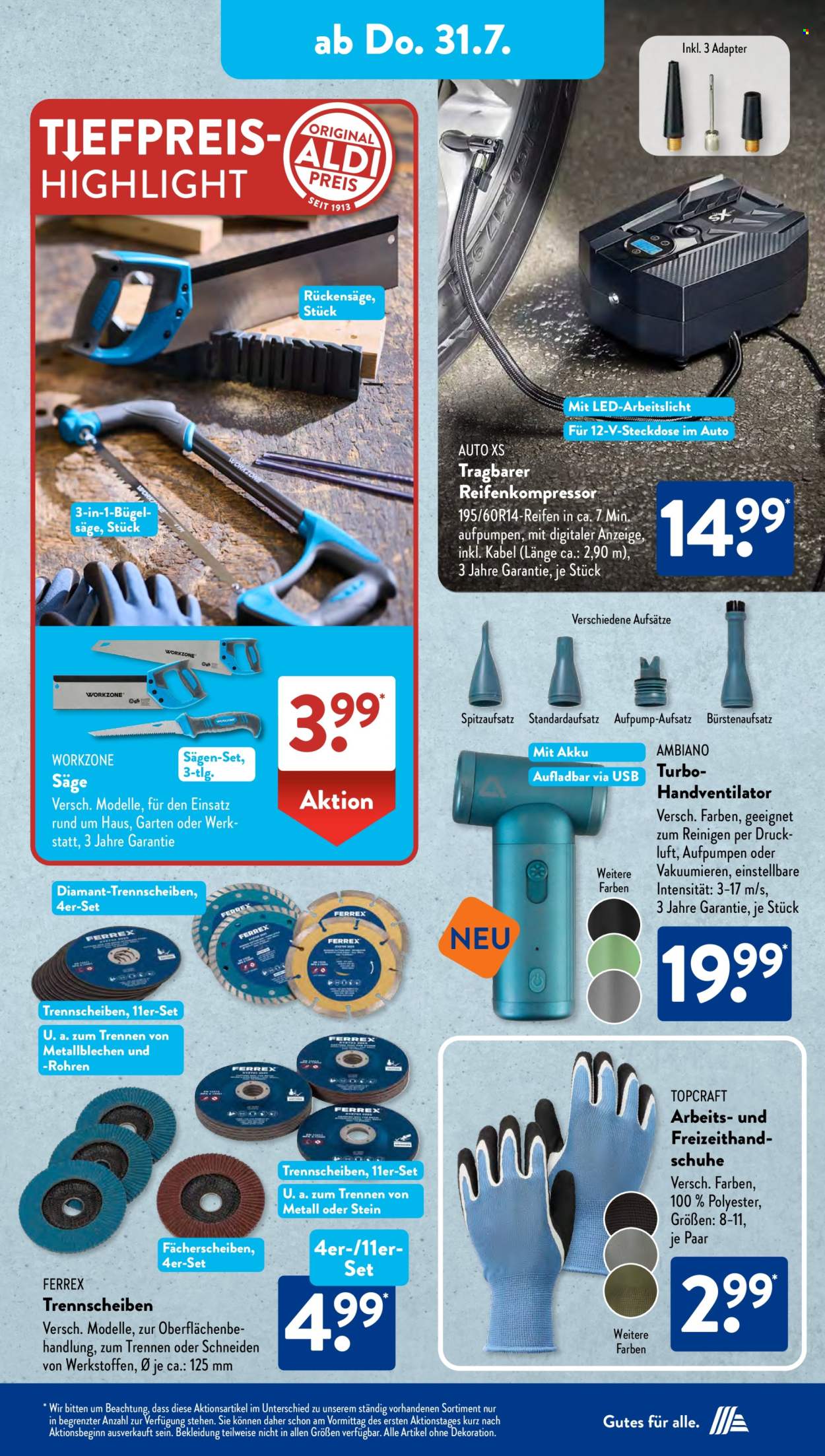 ALDI SÜD Prospekte  - 28.07.2025 - 2.08.2025. Seite 19