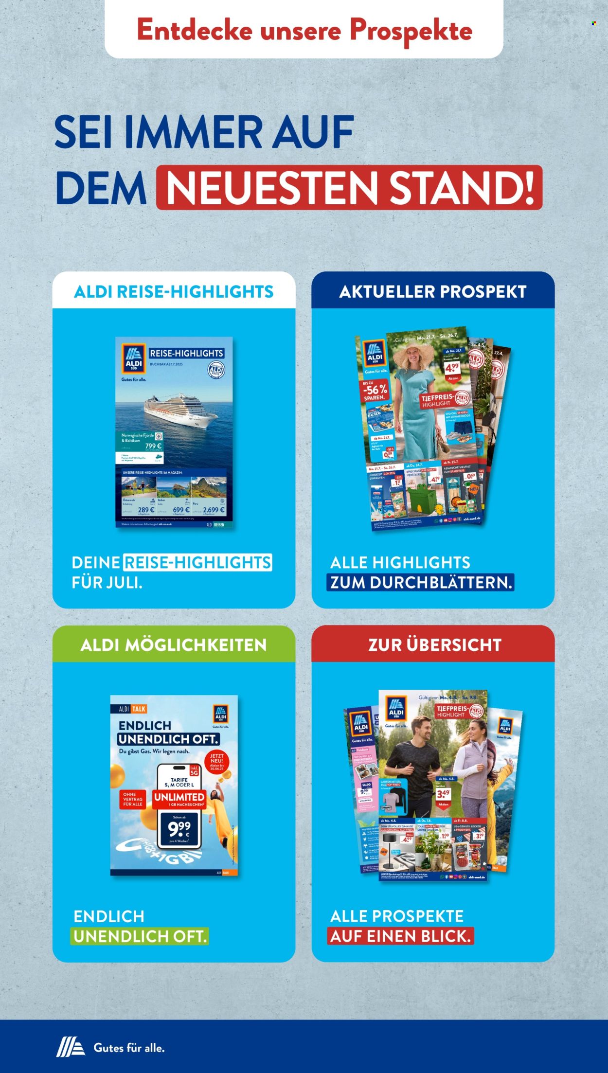 ALDI SÜD Prospekte  - 28.07.2025 - 2.08.2025. Seite 43