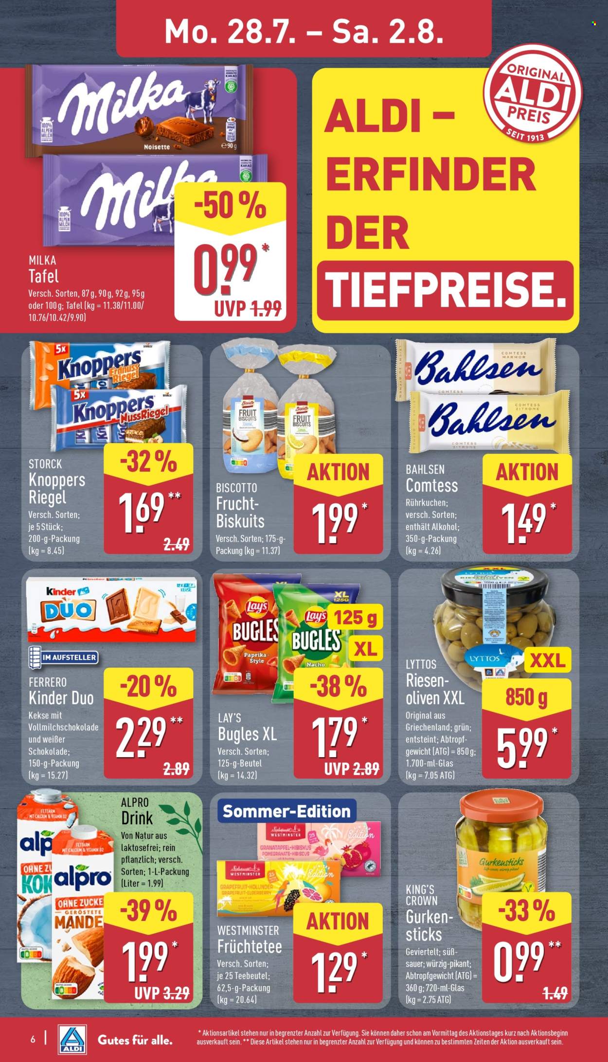 ALDI Nord Prospekte  - 28.07.2025 - 2.08.2025. Seite 6