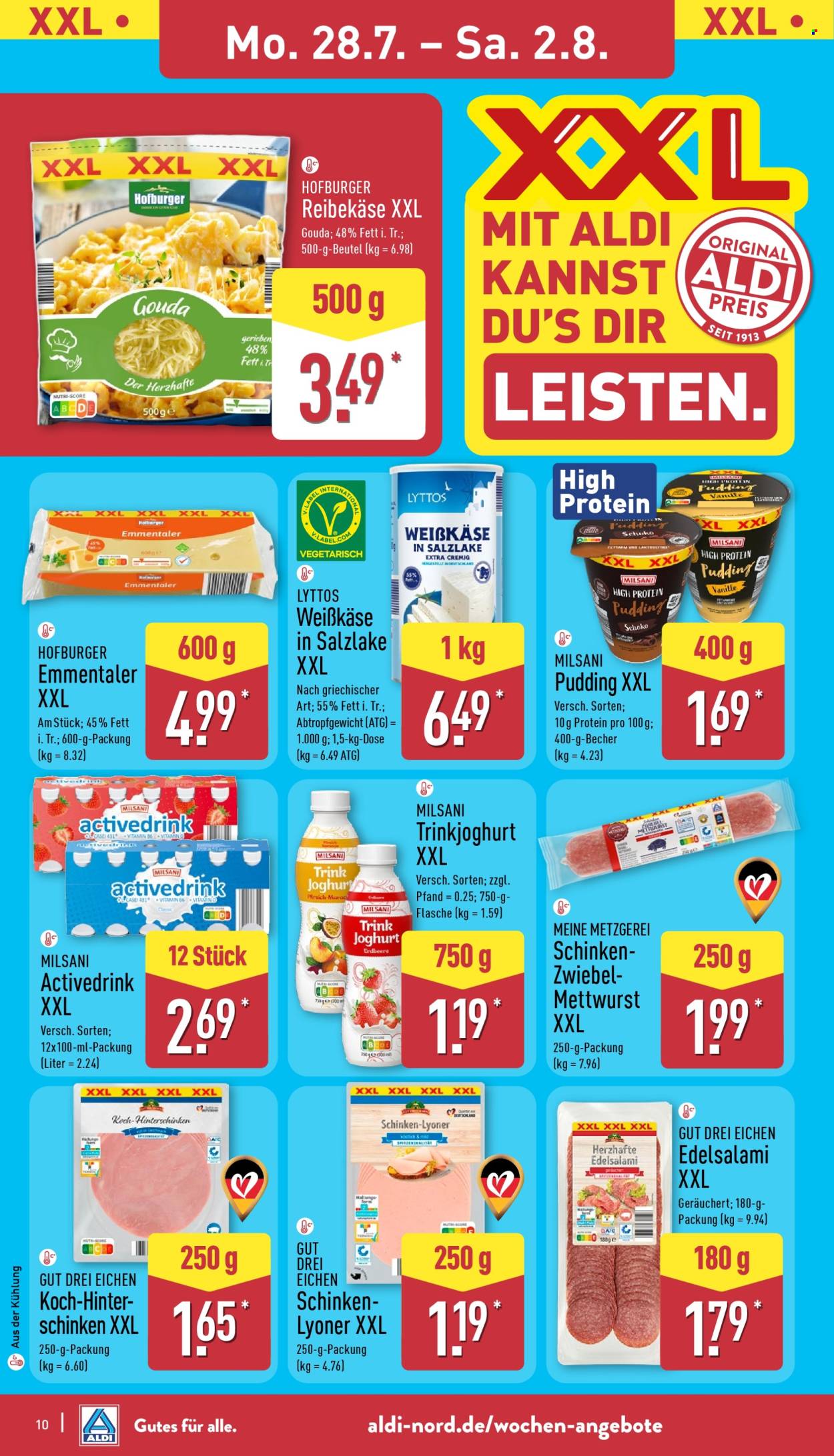ALDI Nord Prospekte  - 28.07.2025 - 2.08.2025. Seite 10