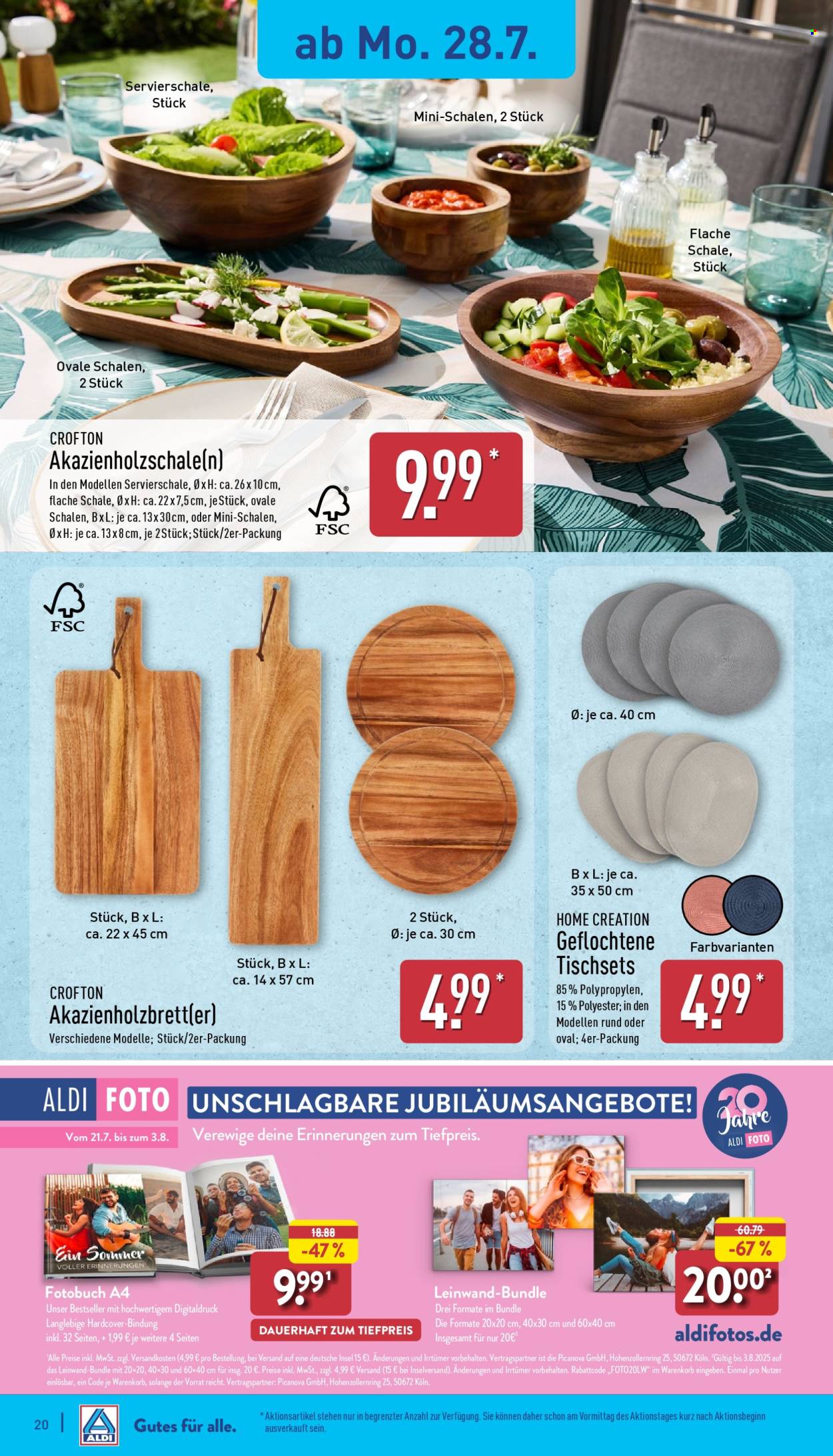 ALDI Nord Prospekte  - 28.07.2025 - 2.08.2025. Seite 20