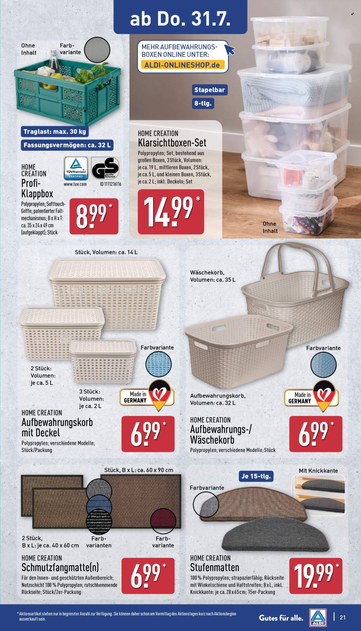 ALDI Nord Prospekte  - 28.07.2025 - 2.08.2025. Seite 21