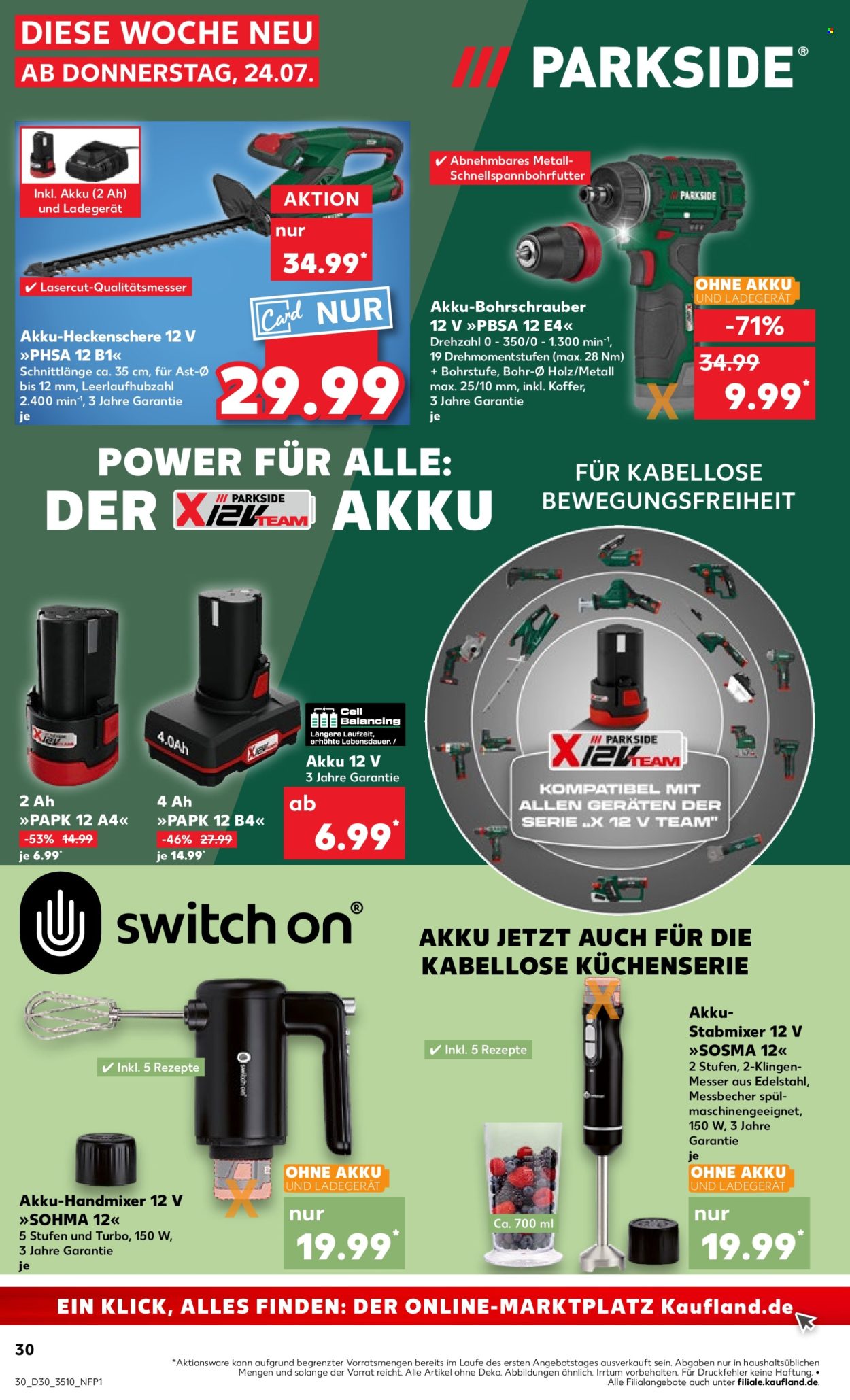 Kaufland Prospekte  - 24.07.2025 - 30.07.2025. Seite 30