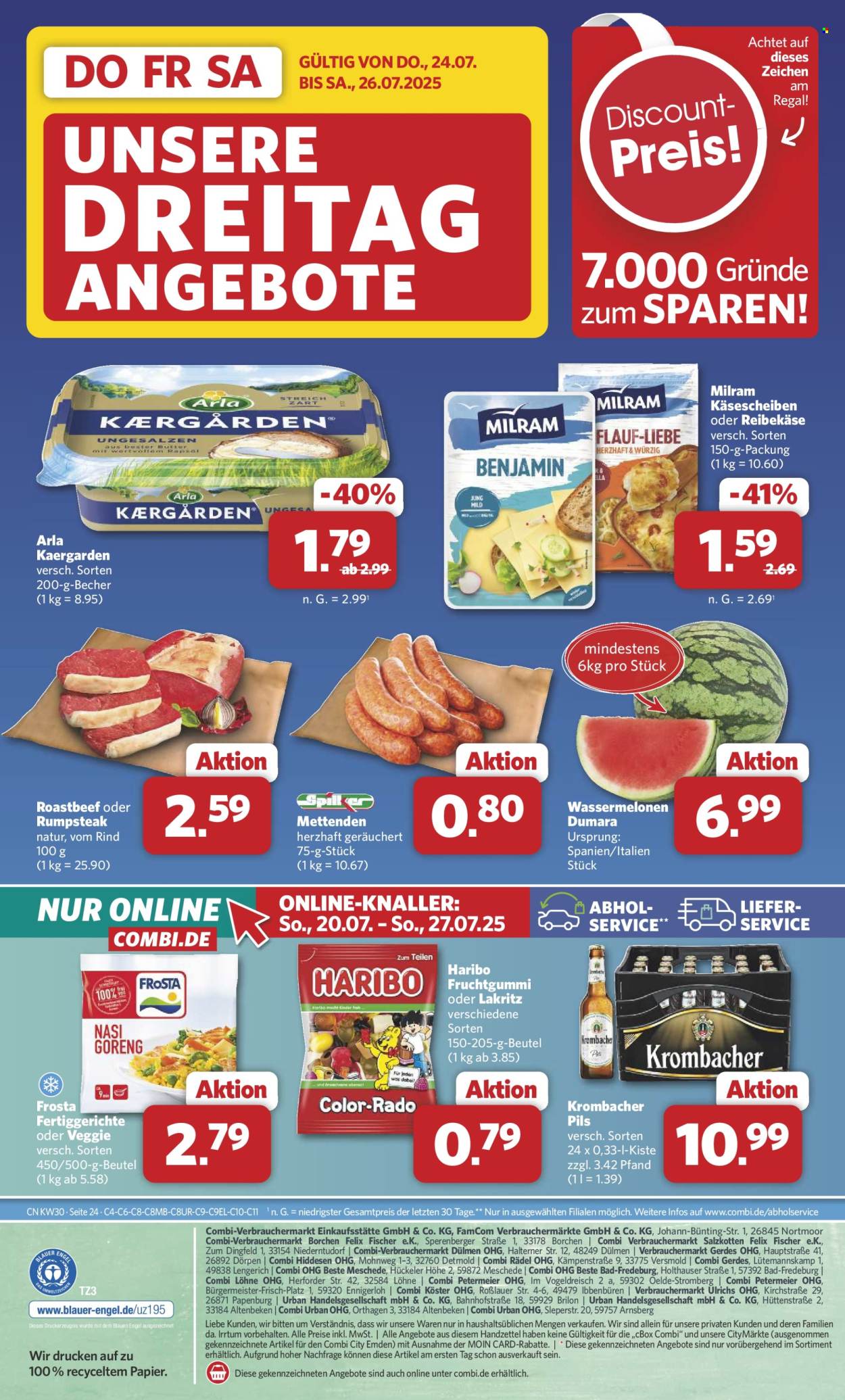 Combi Prospekte  - 21.07.2025 - 26.07.2025. Seite 30