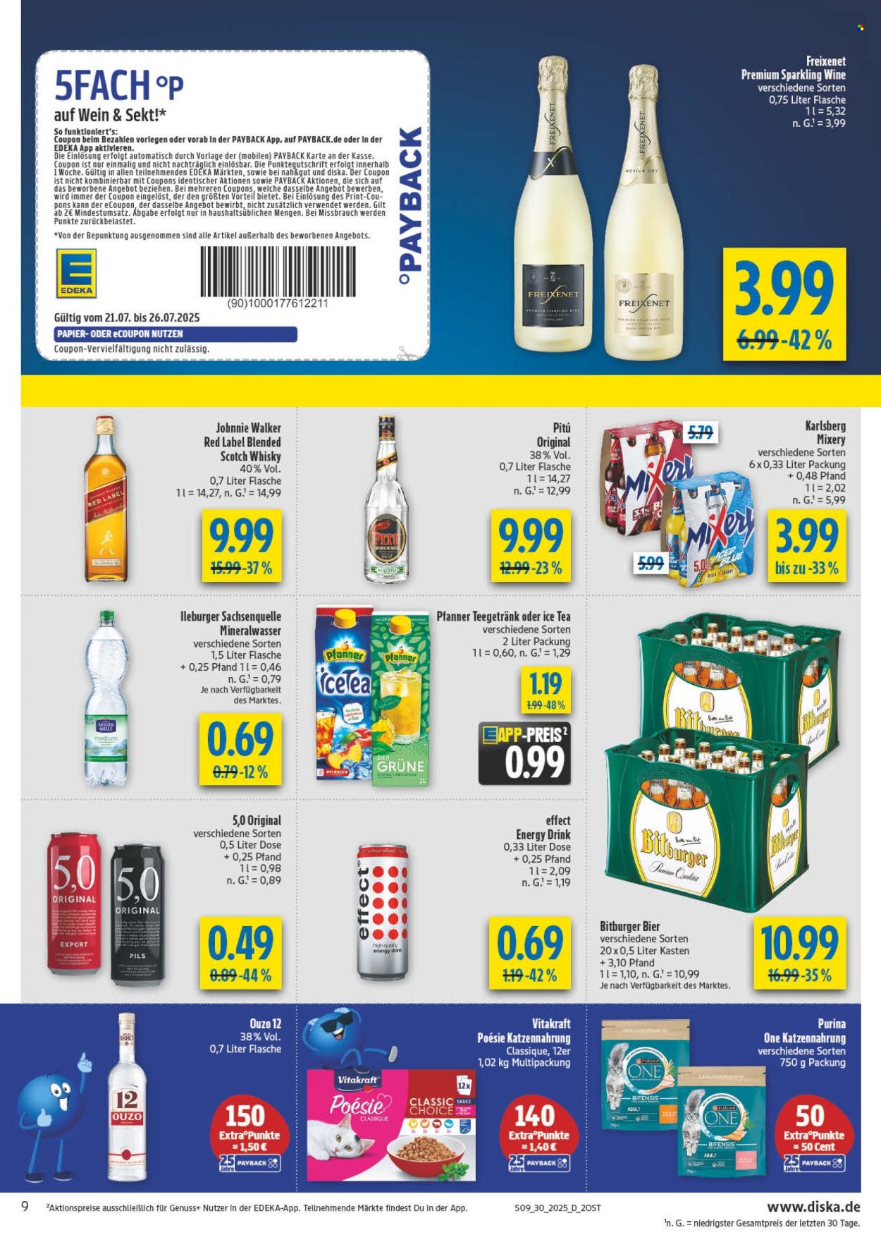 Diska Prospekte  - 21.07.2025 - 26.07.2025. Seite 9