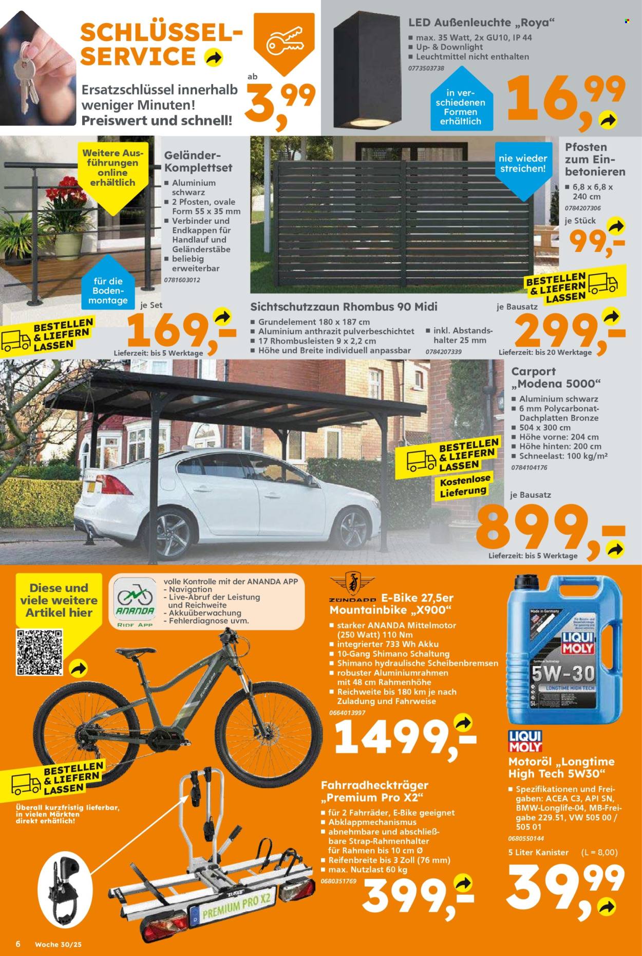 Globus Baumarkt Prospekte  - 21.07.2025 - 26.07.2025. Seite 6