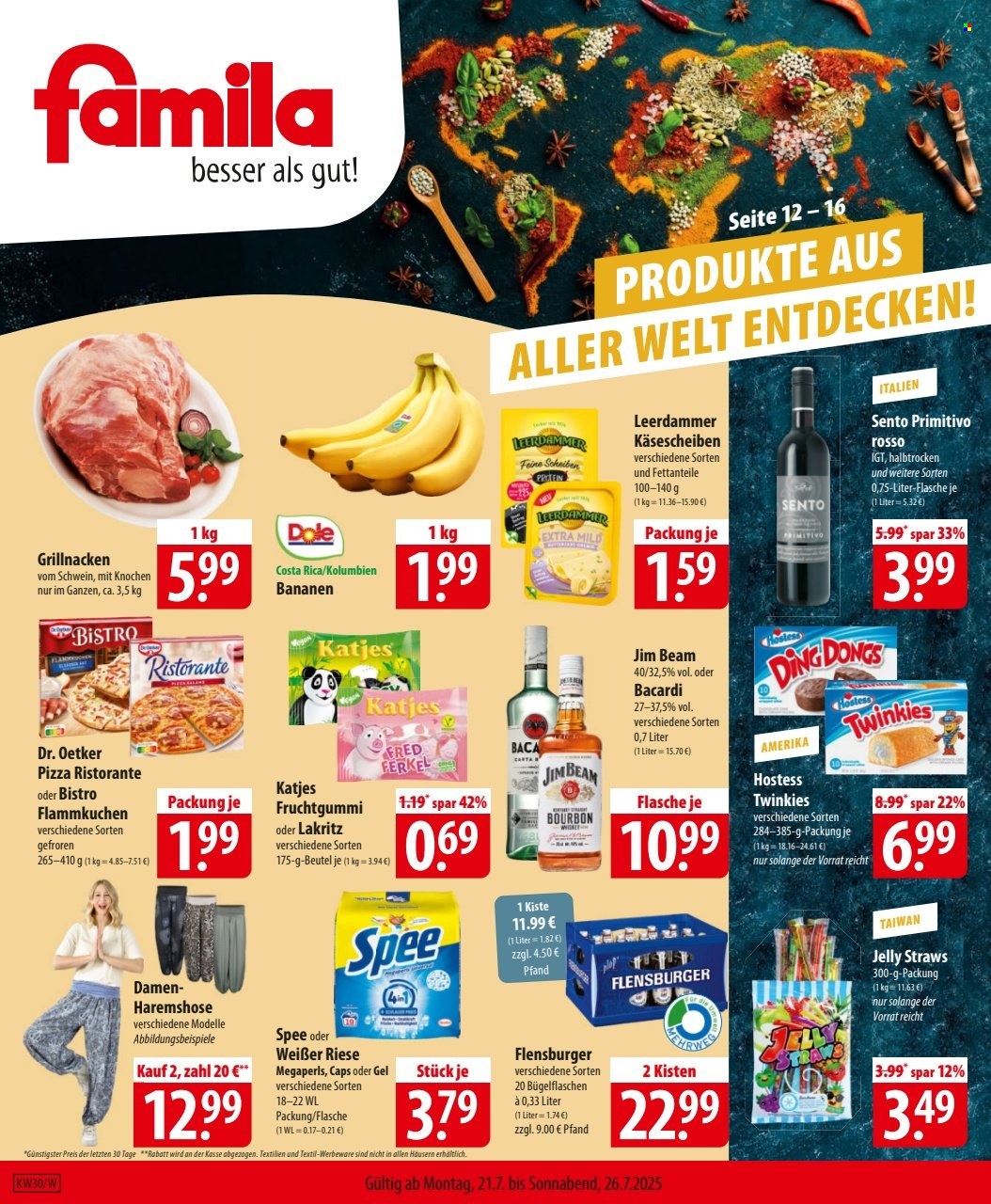 famila Prospekte  - 21.07.2025 - 26.07.2025. Seite 1