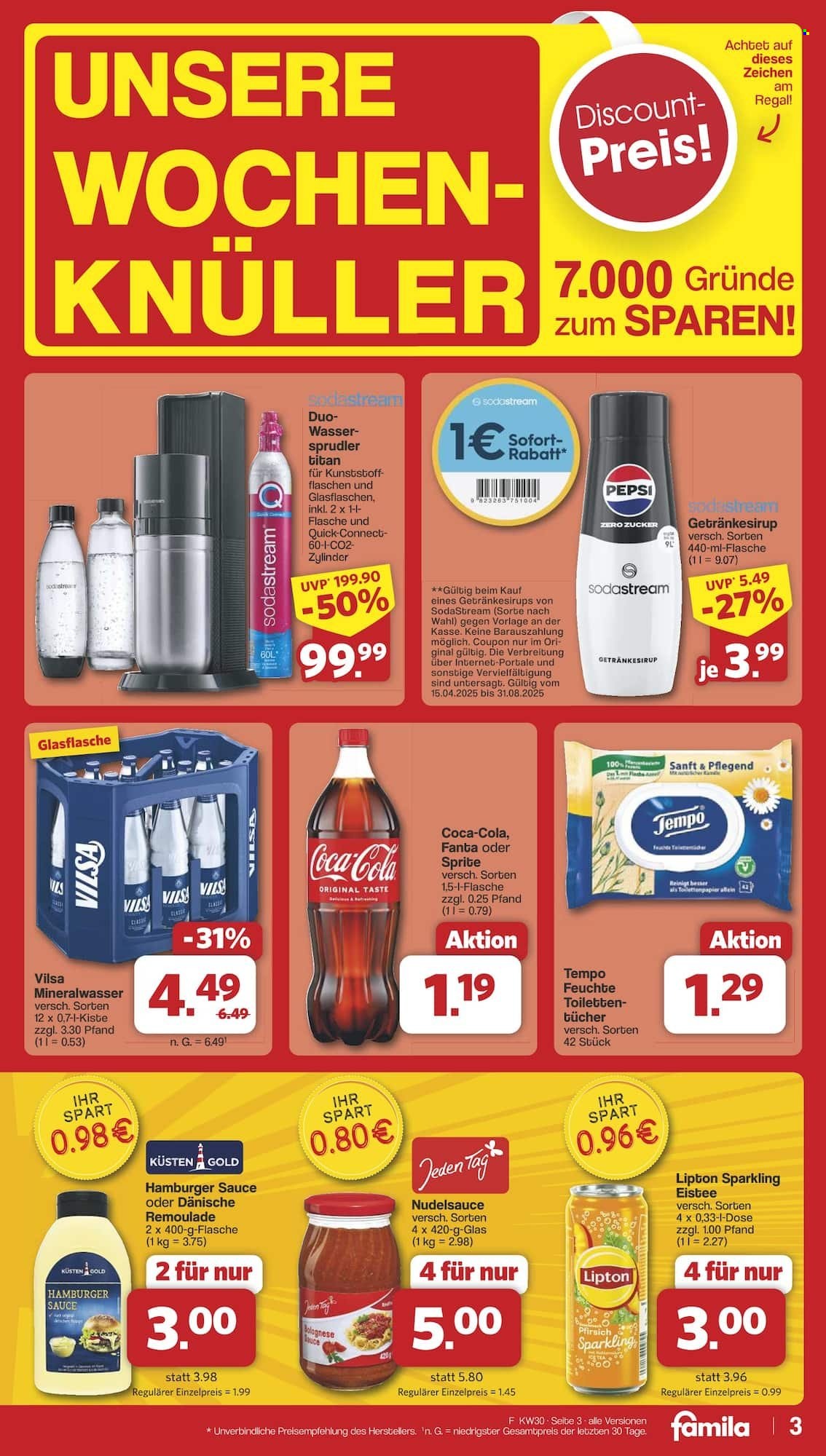 famila Prospekte  - 21.07.2025 - 26.07.2025. Seite 3