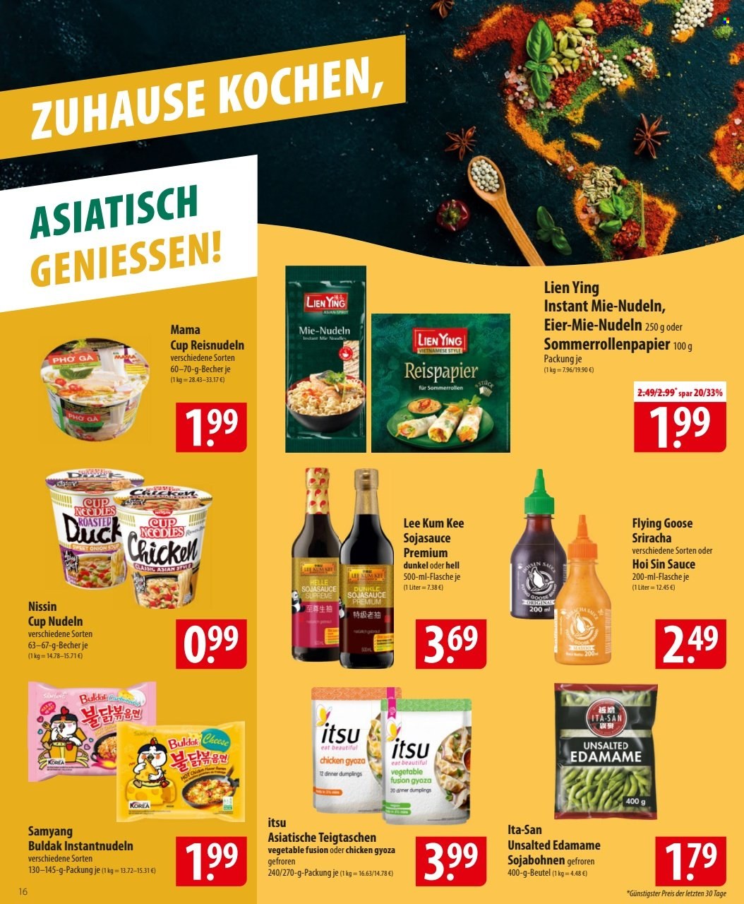 famila Prospekte  - 21.07.2025 - 26.07.2025. Seite 16