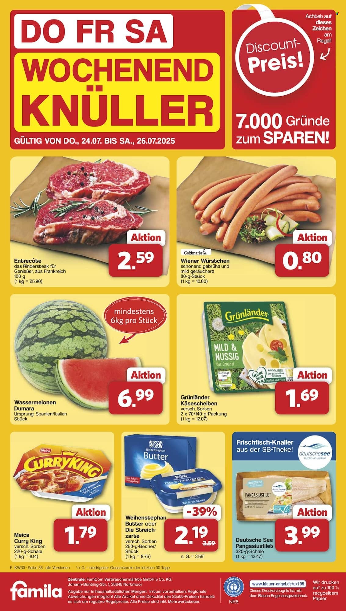 famila Prospekte  - 21.07.2025 - 26.07.2025. Seite 43