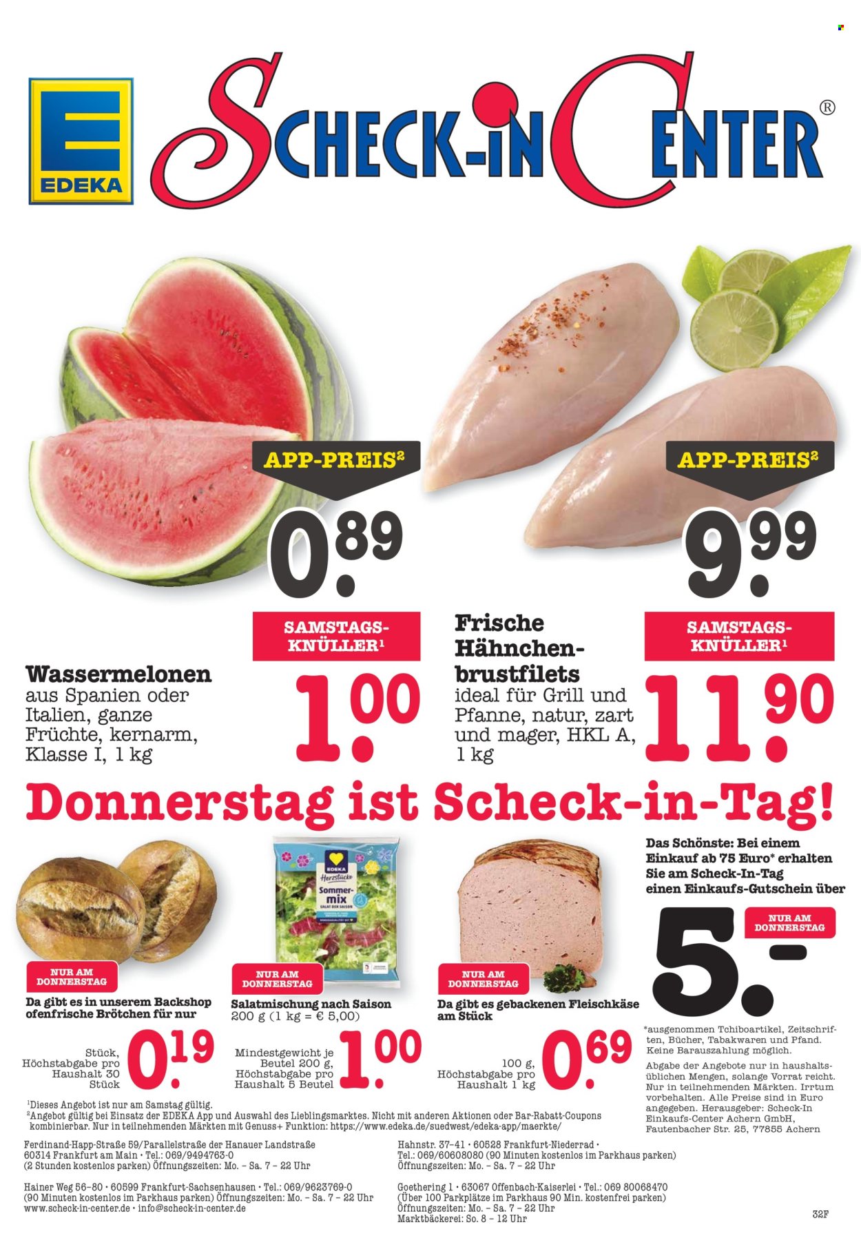 Scheck-in Prospekte  - 21.07.2025 - 26.07.2025. Seite 32