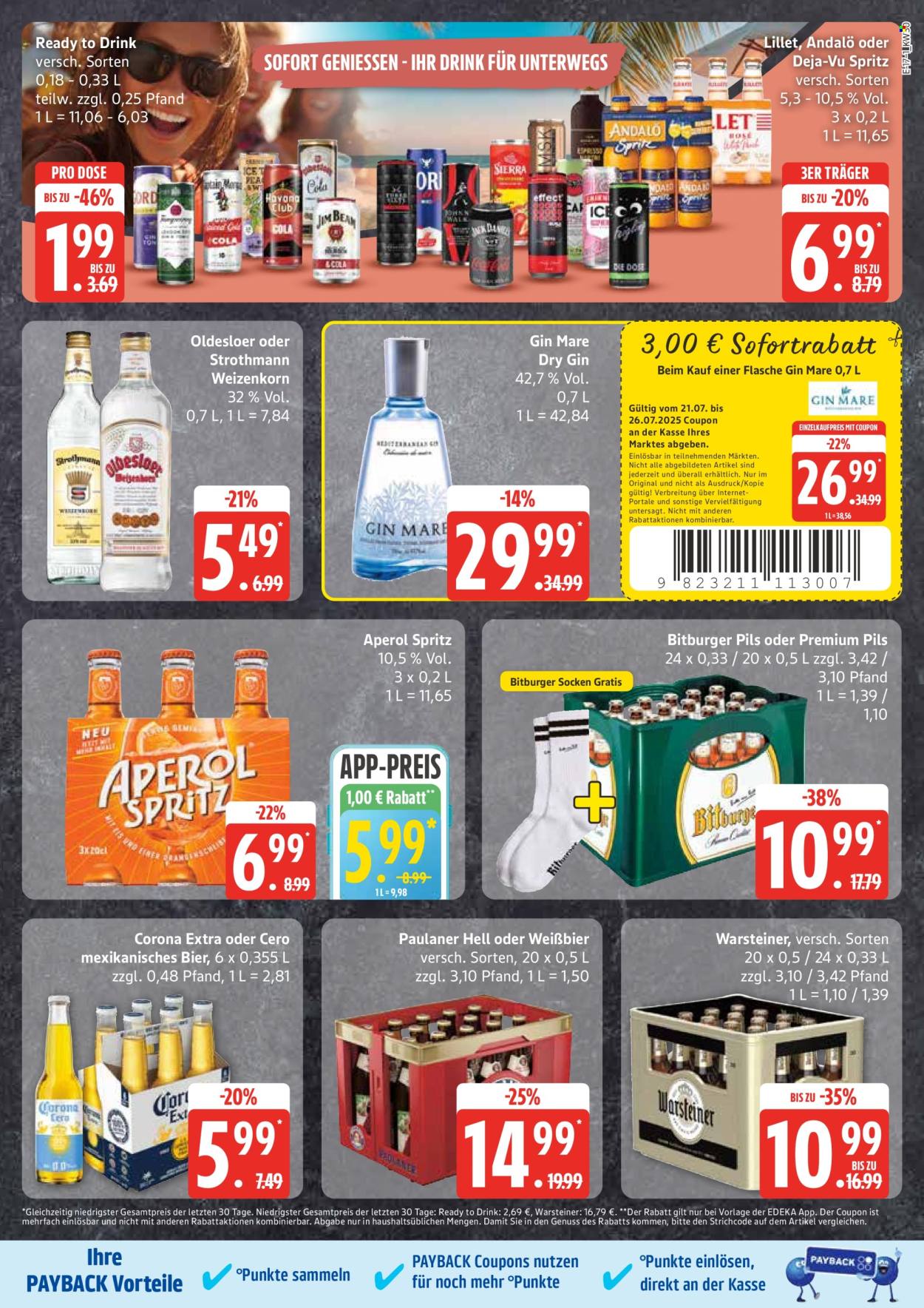 Edeka Prospekte  - 21.07.2025 - 26.07.2025. Seite 17