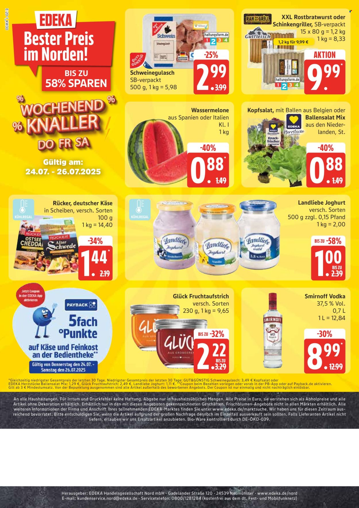 Edeka Prospekte  - 21.07.2025 - 26.07.2025. Seite 20